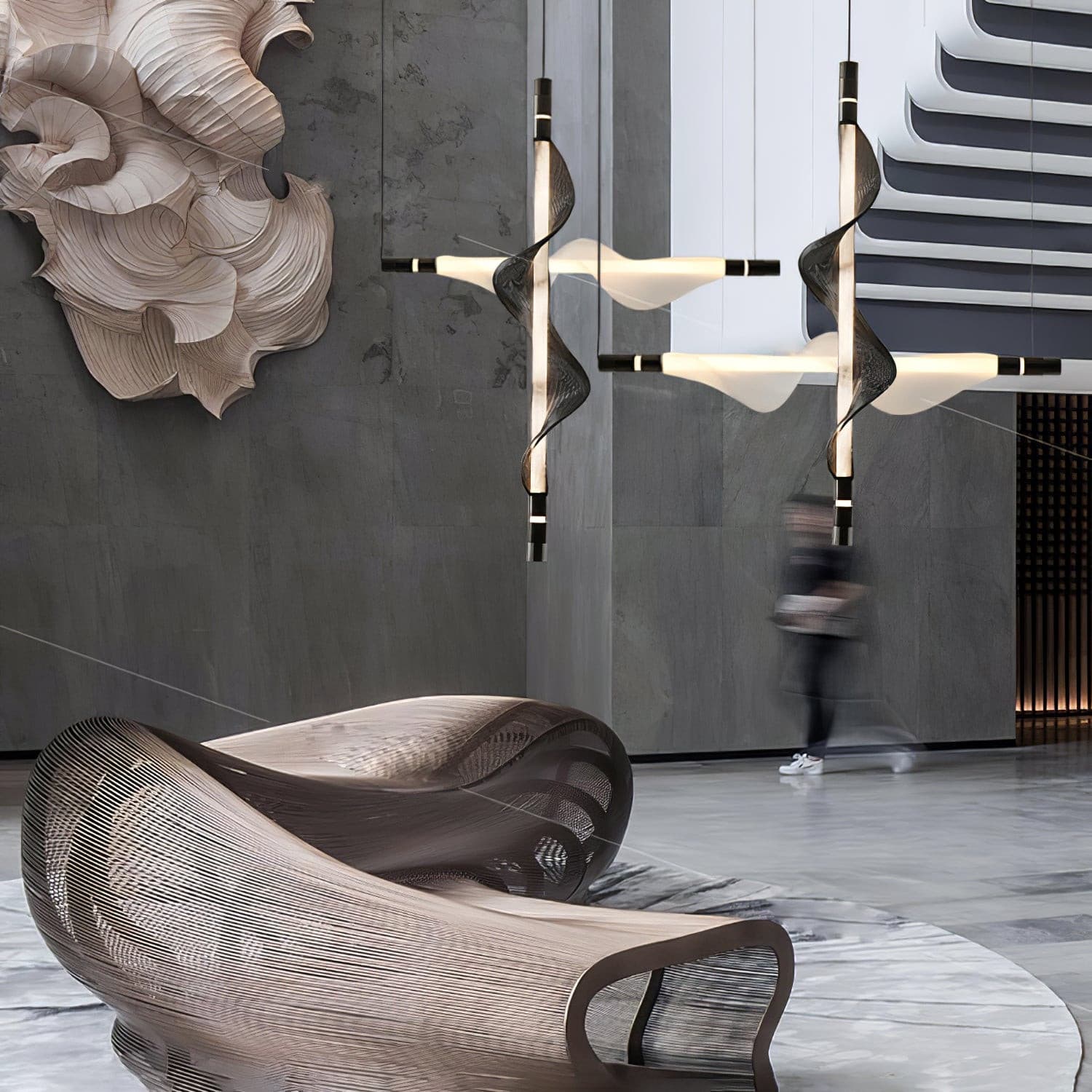 Vapour Pendant Light - Lumpaz