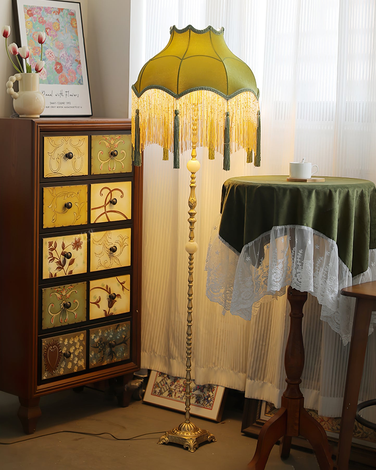 Kennedy Fabric Floor Lamp - Lumpaz