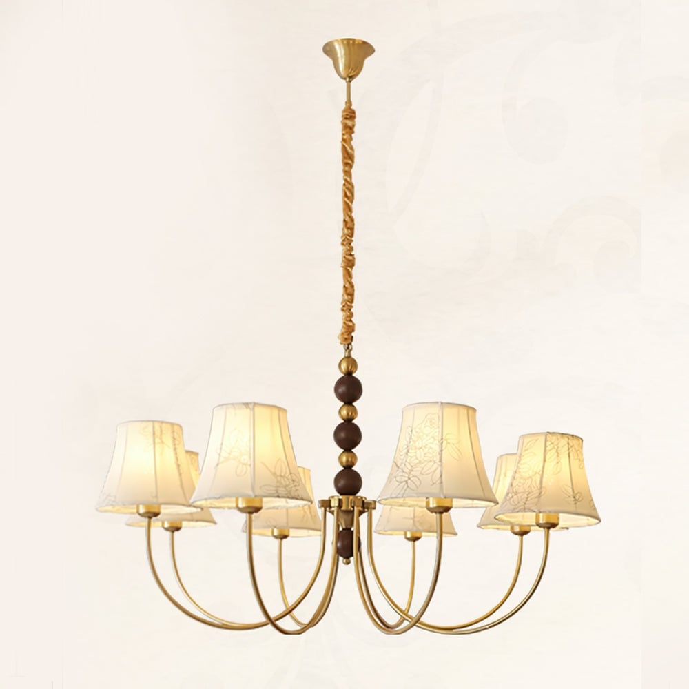 Orchid Fabric Chandelier - Lumpaz