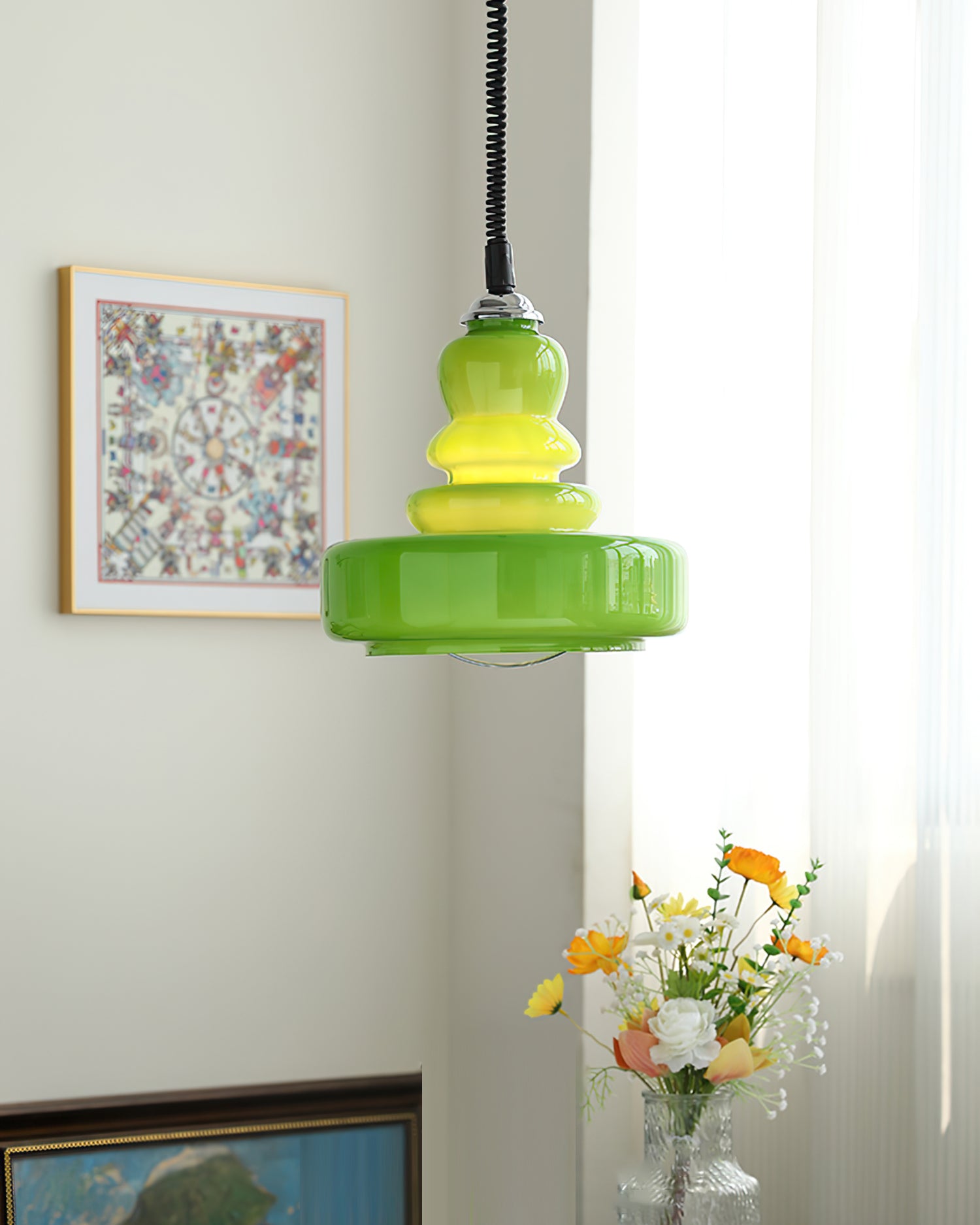 Gourd Glass Pendant Light - Lumpaz