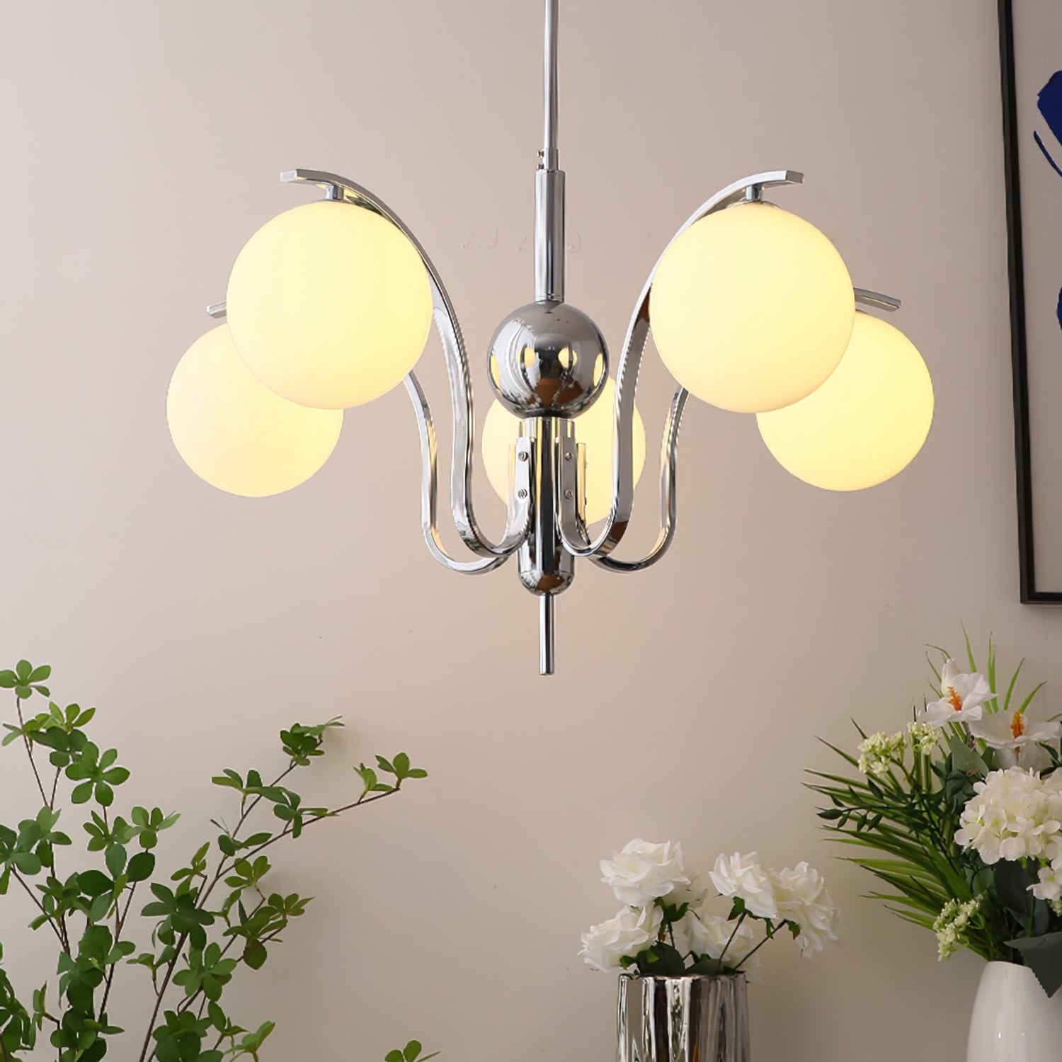 Aran Glass Chandelier - Lumpaz