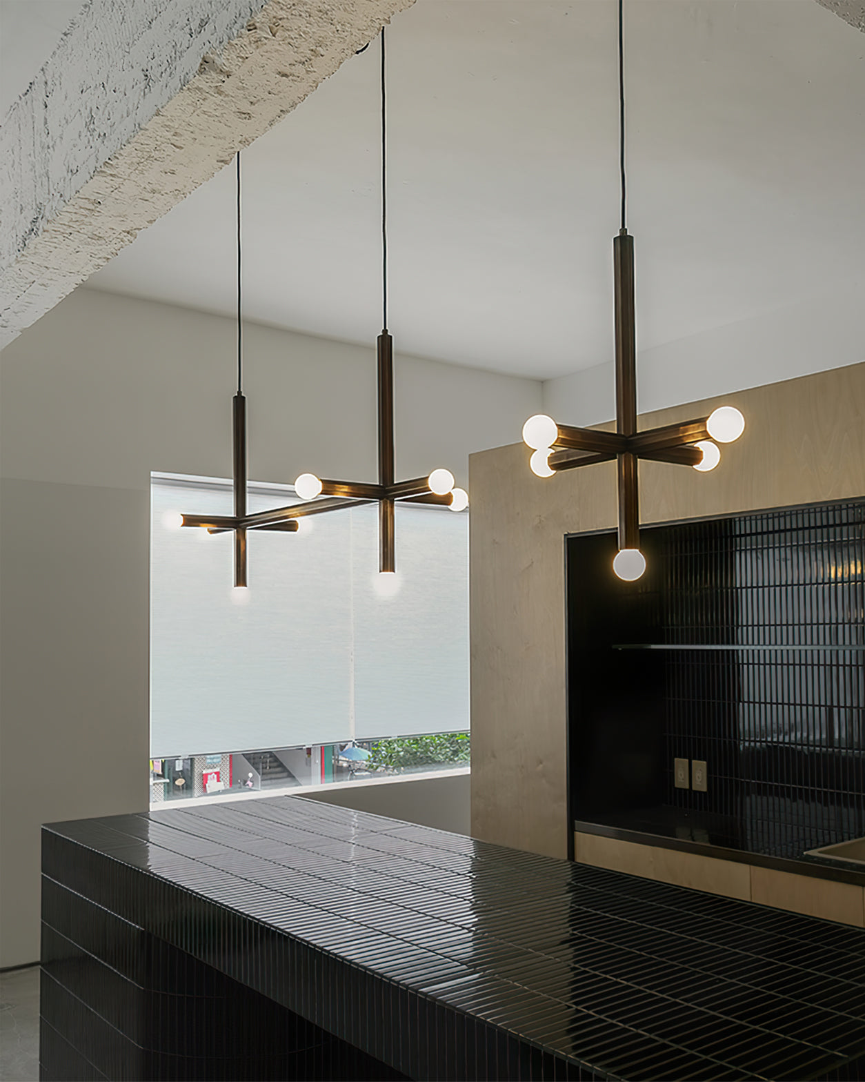 Brass Union Pendant Lamp - Lumpaz