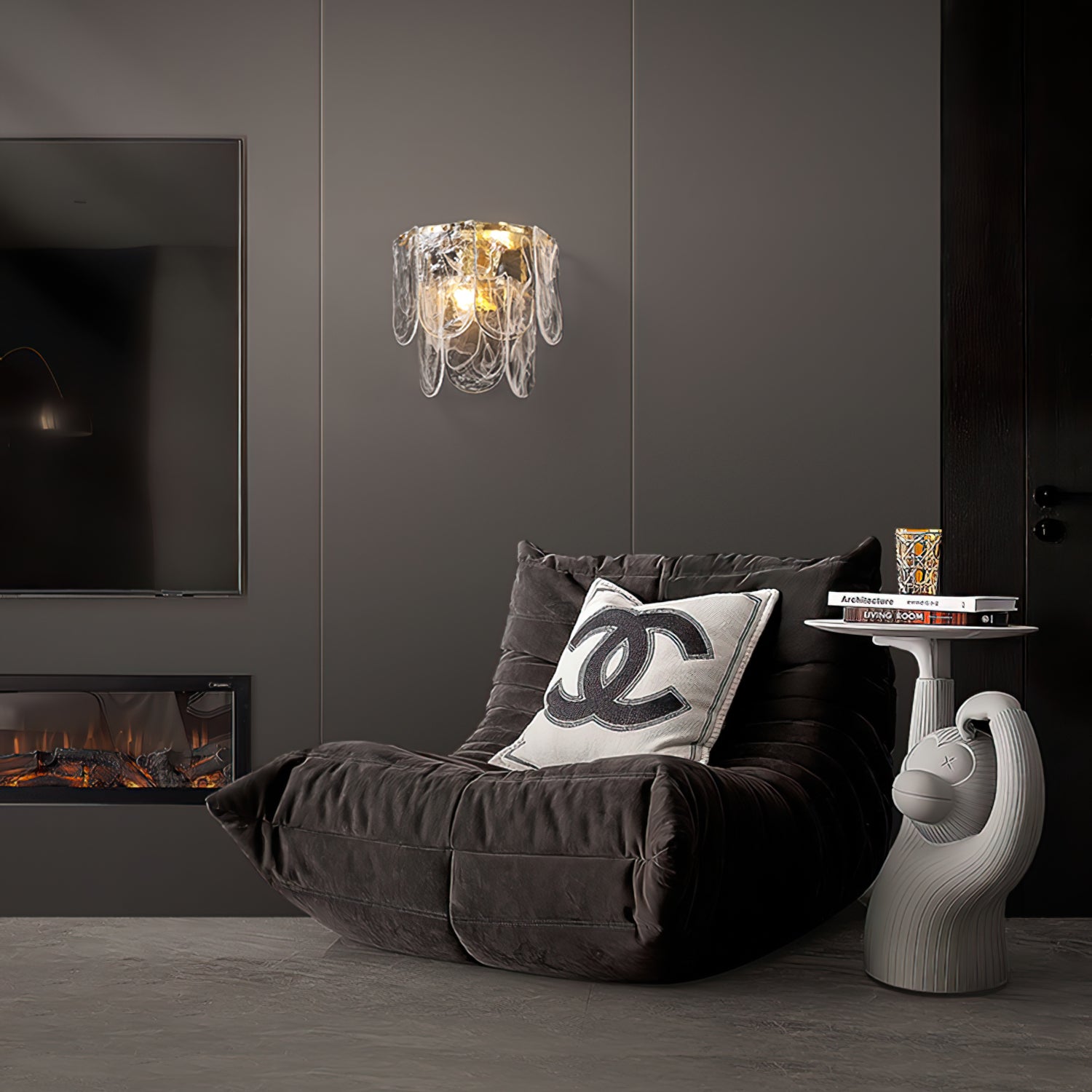 Nason Brass Wall Lamp - Lumpaz