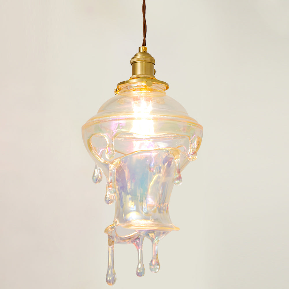 Water Droplets Resin Pendant Lamp - Lumpaz