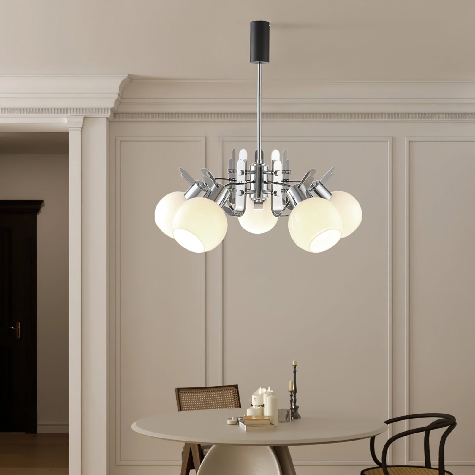 Geometrical Glass Chandelier - Lumpaz