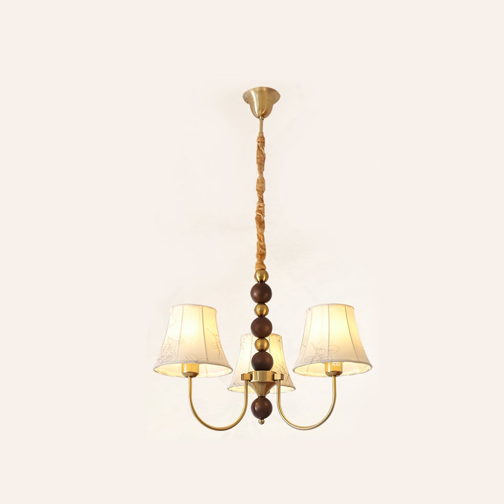 Orchid Fabric Chandelier - Lumpaz