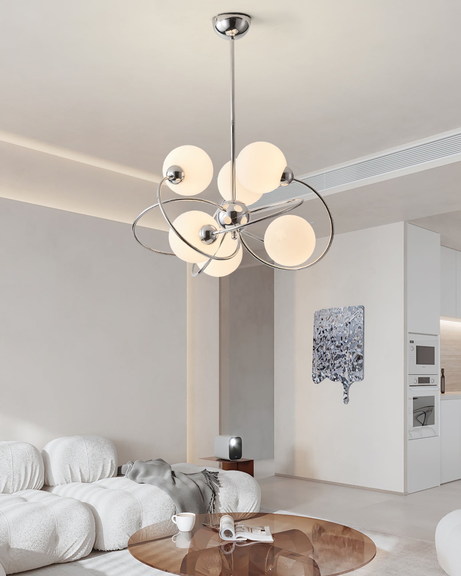 Sputnik Space Age Chandelier - Lumpaz