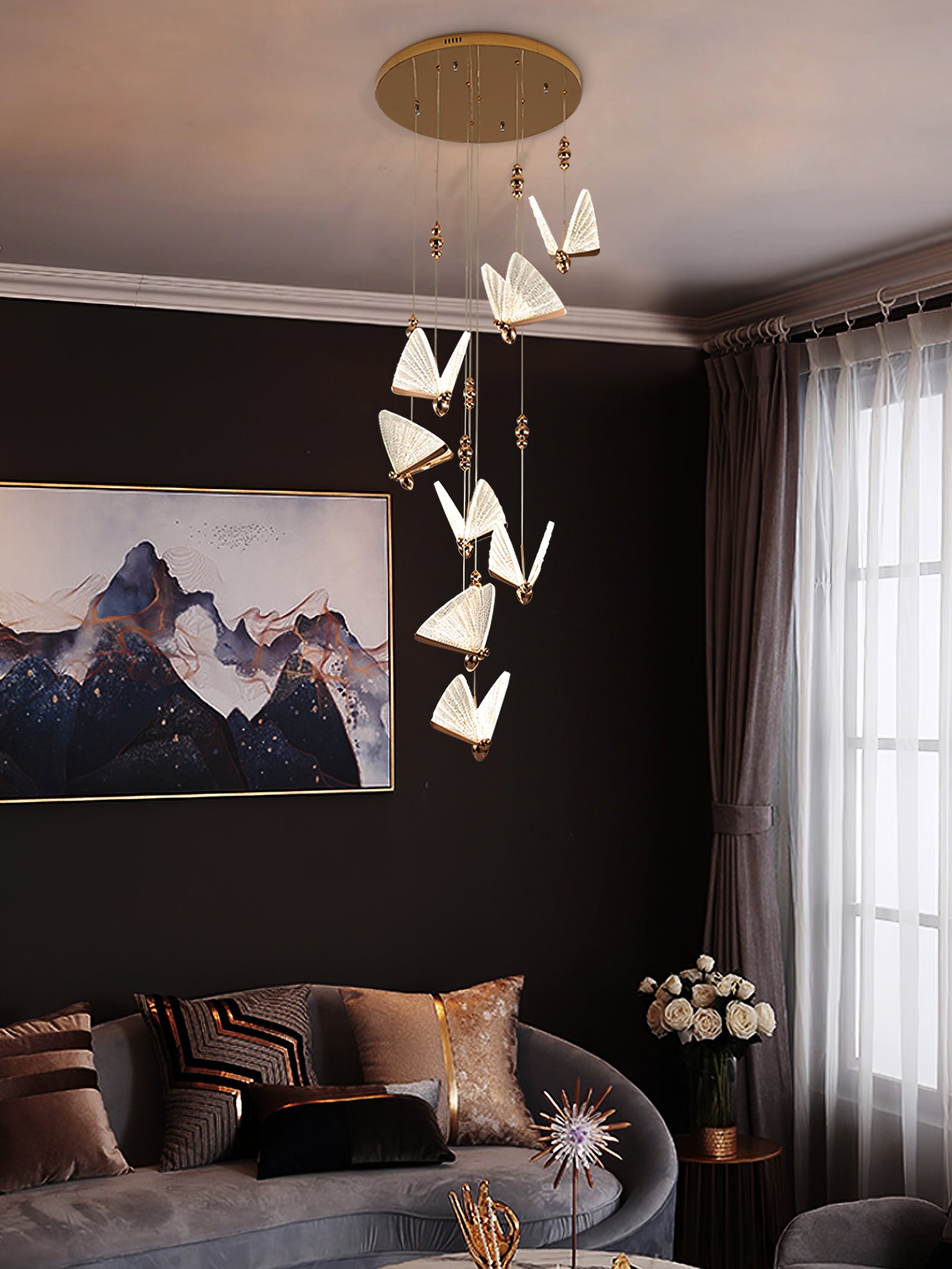 Butterfly Pendant Light - Lumpaz