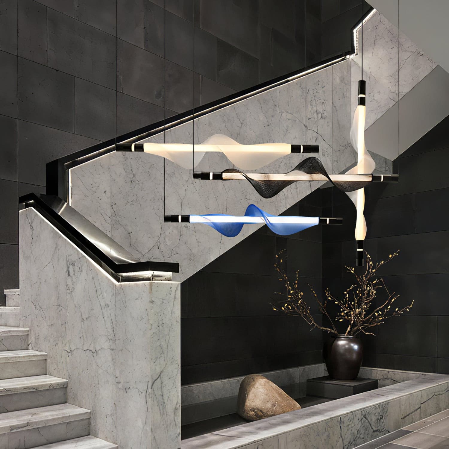 Vapour Pendant Light - Lumpaz