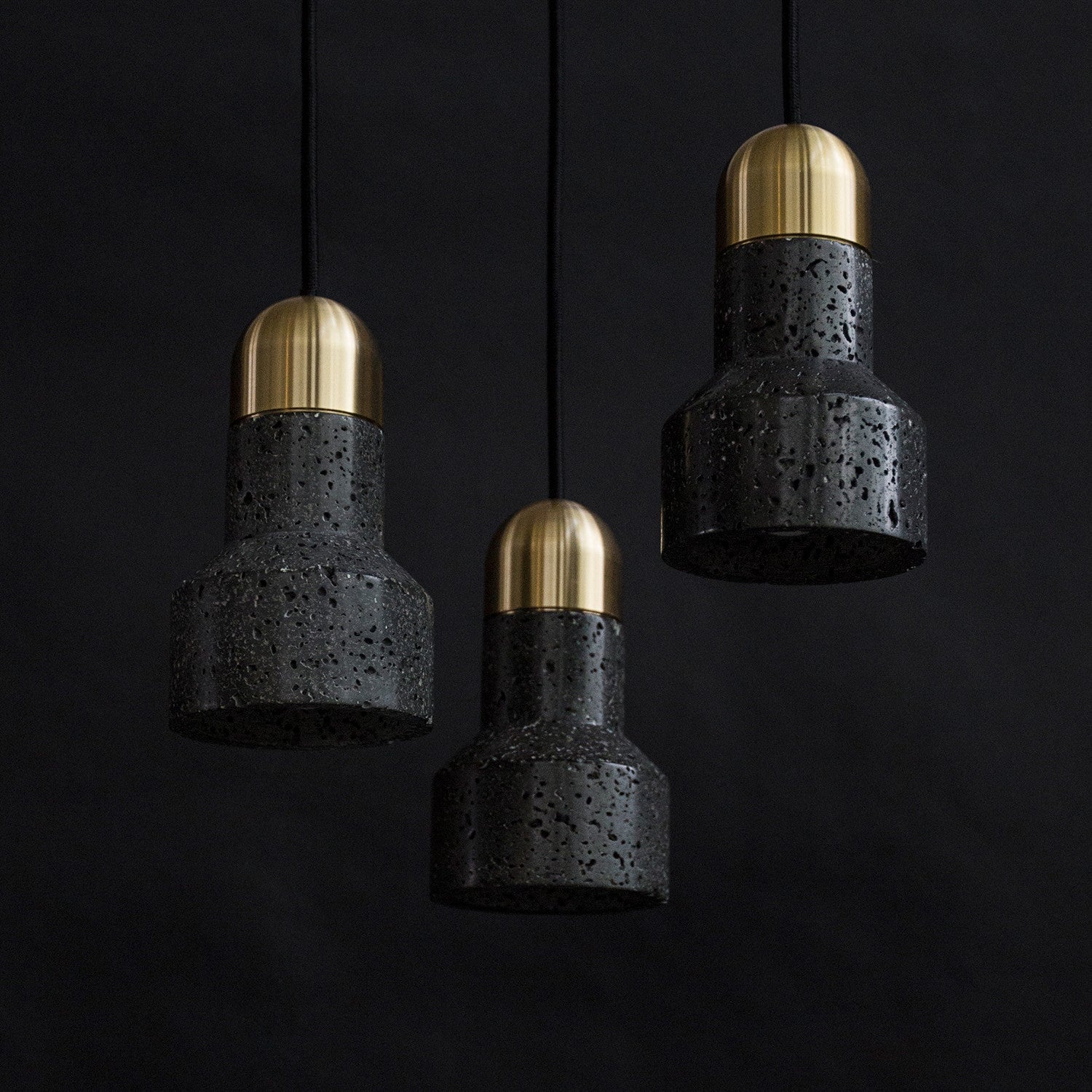 Qie Stone Pendant Lamp - Lumpaz