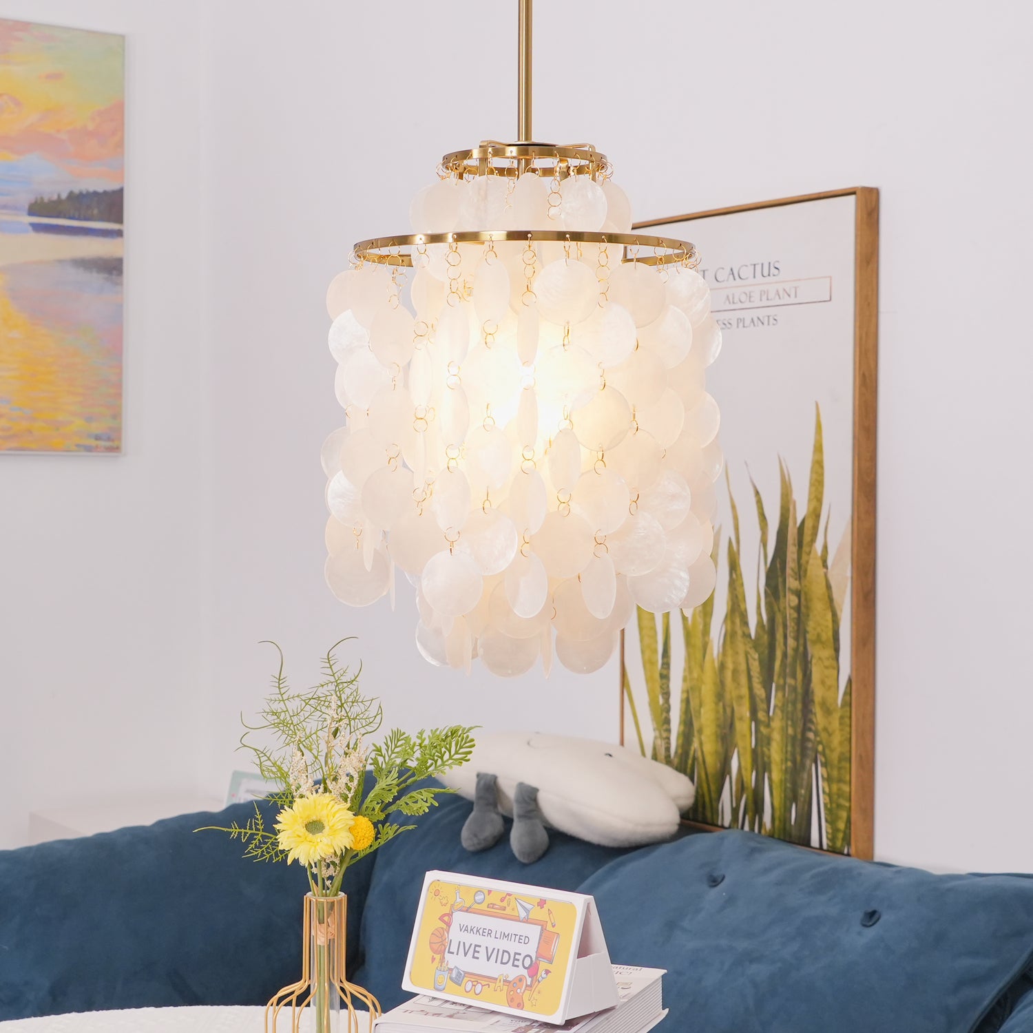 Seashells Pendant Light - Lumpaz