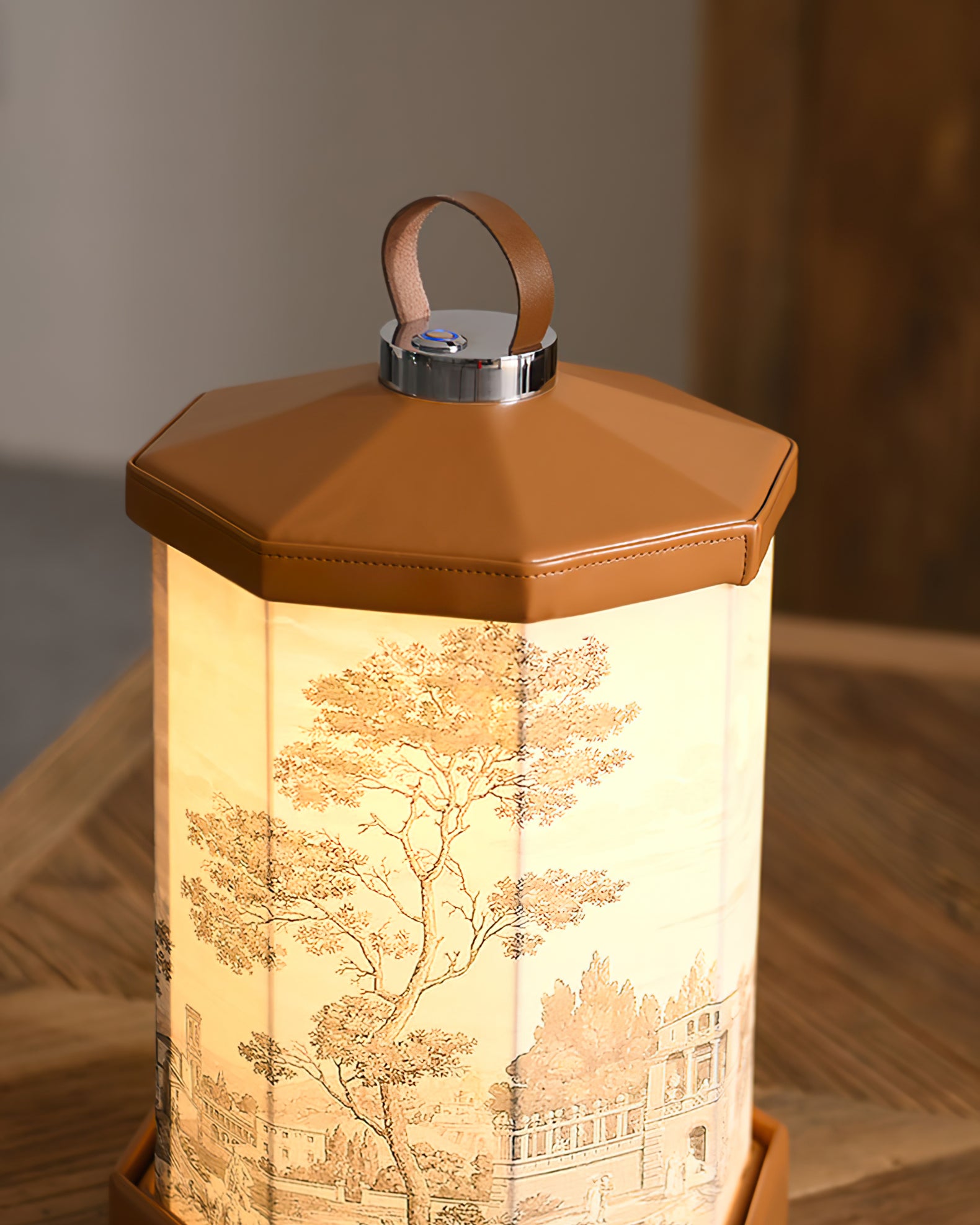 Castle Built-in Battery Table Lamp - Lumpaz