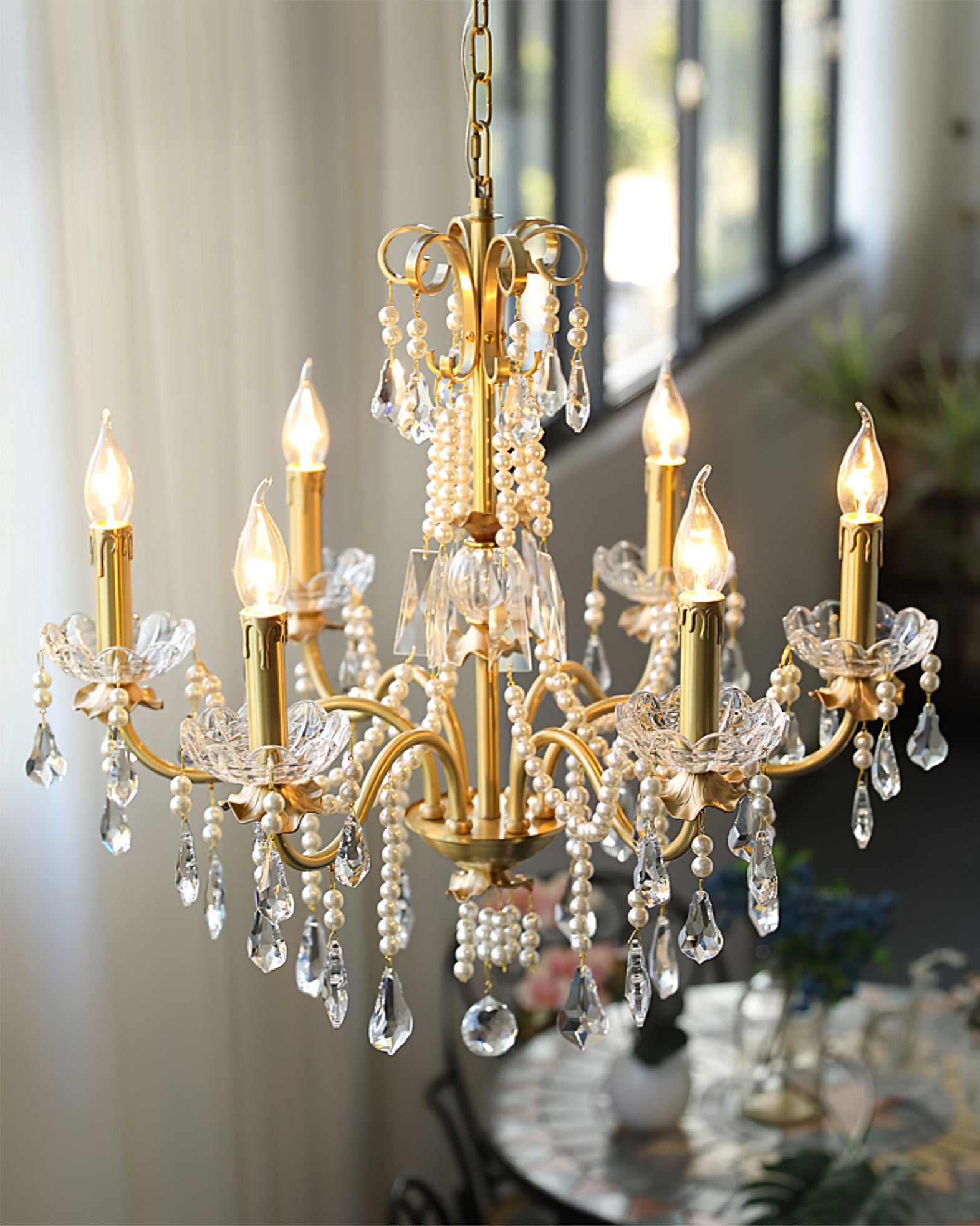Allegri Crystal Chandelier - Lumpaz