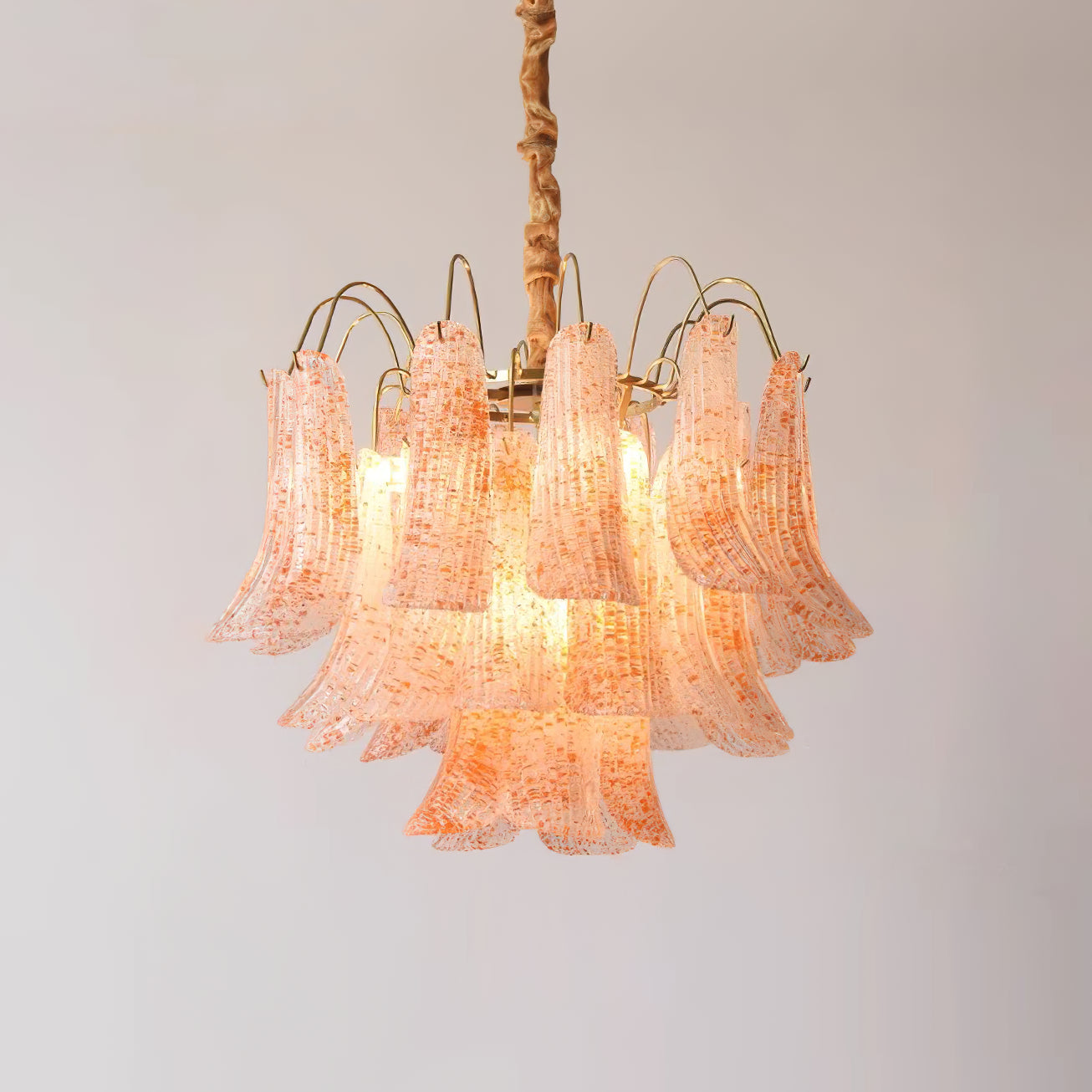 Mazzega Murano Glass Chandelier - Lumpaz