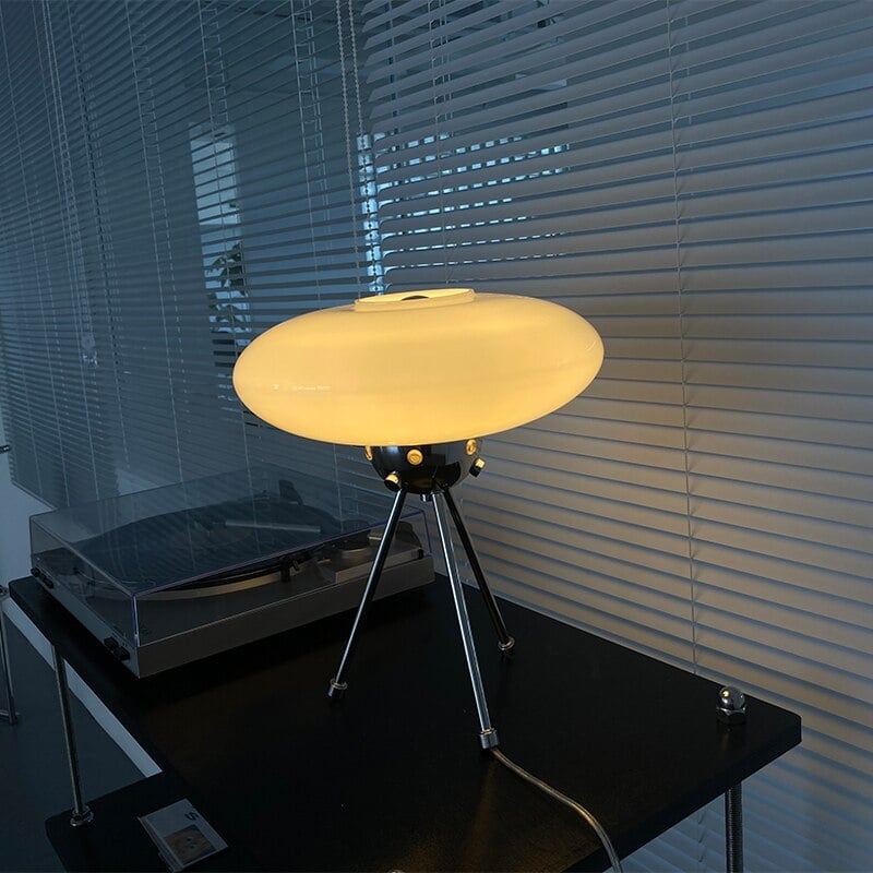 Glass UFO Table Lamp - Lumpaz