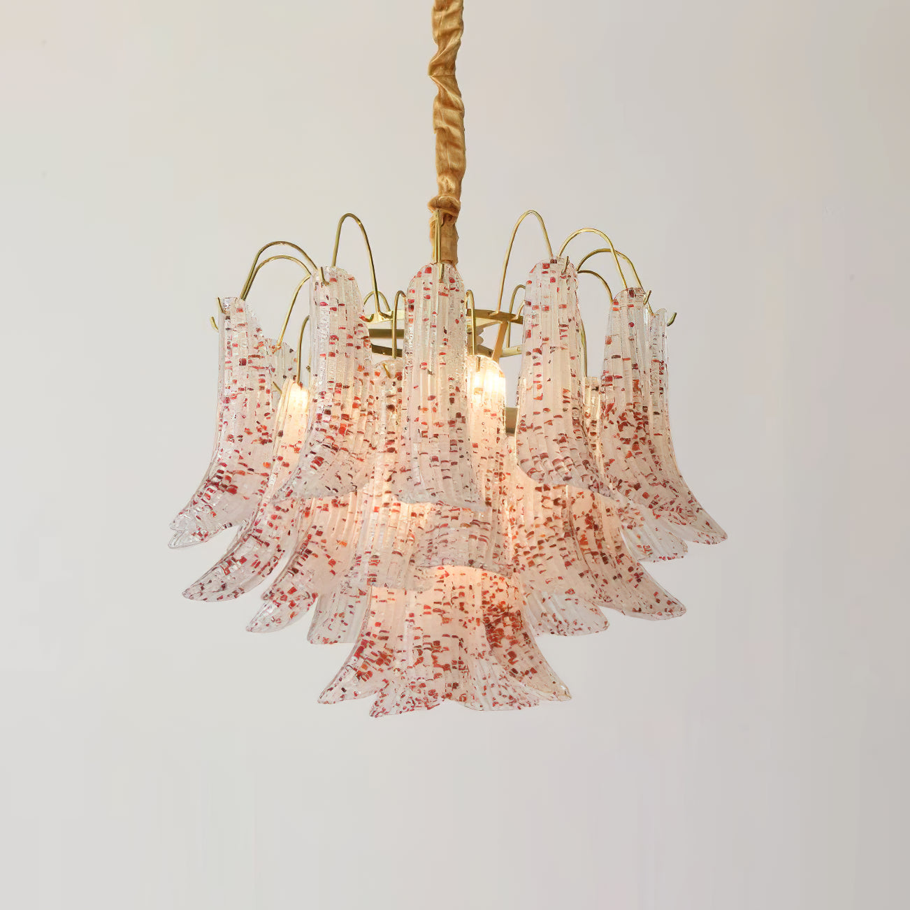 Mazzega Murano Glass Chandelier - Lumpaz