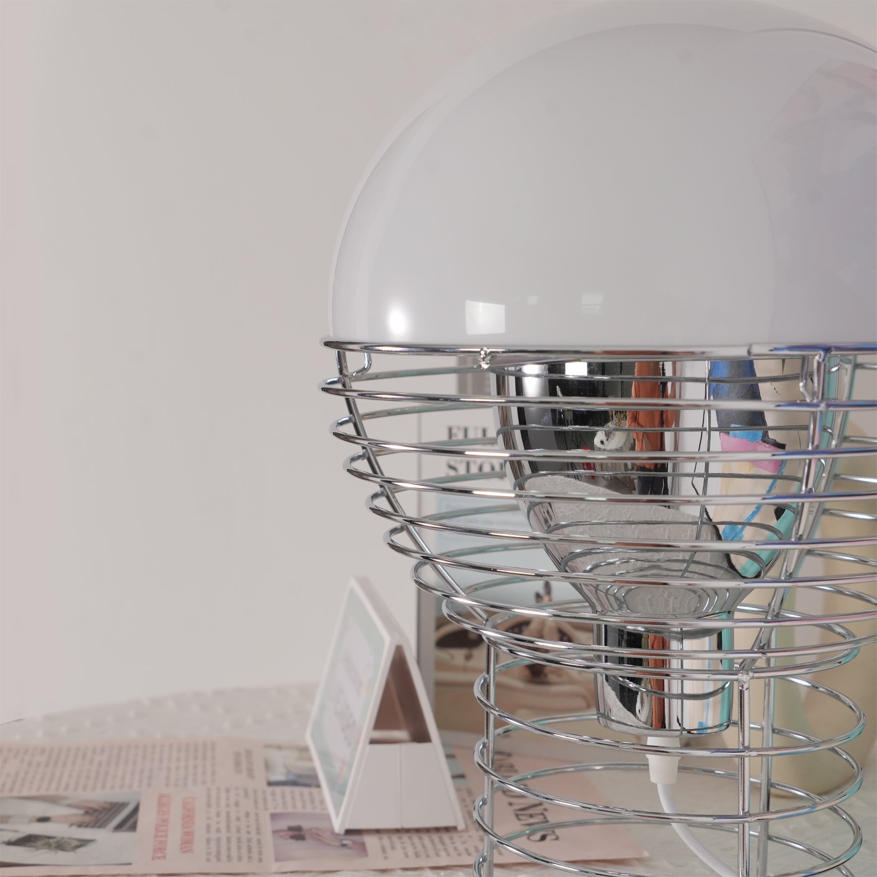 Wire Table Lamp - Lumpaz