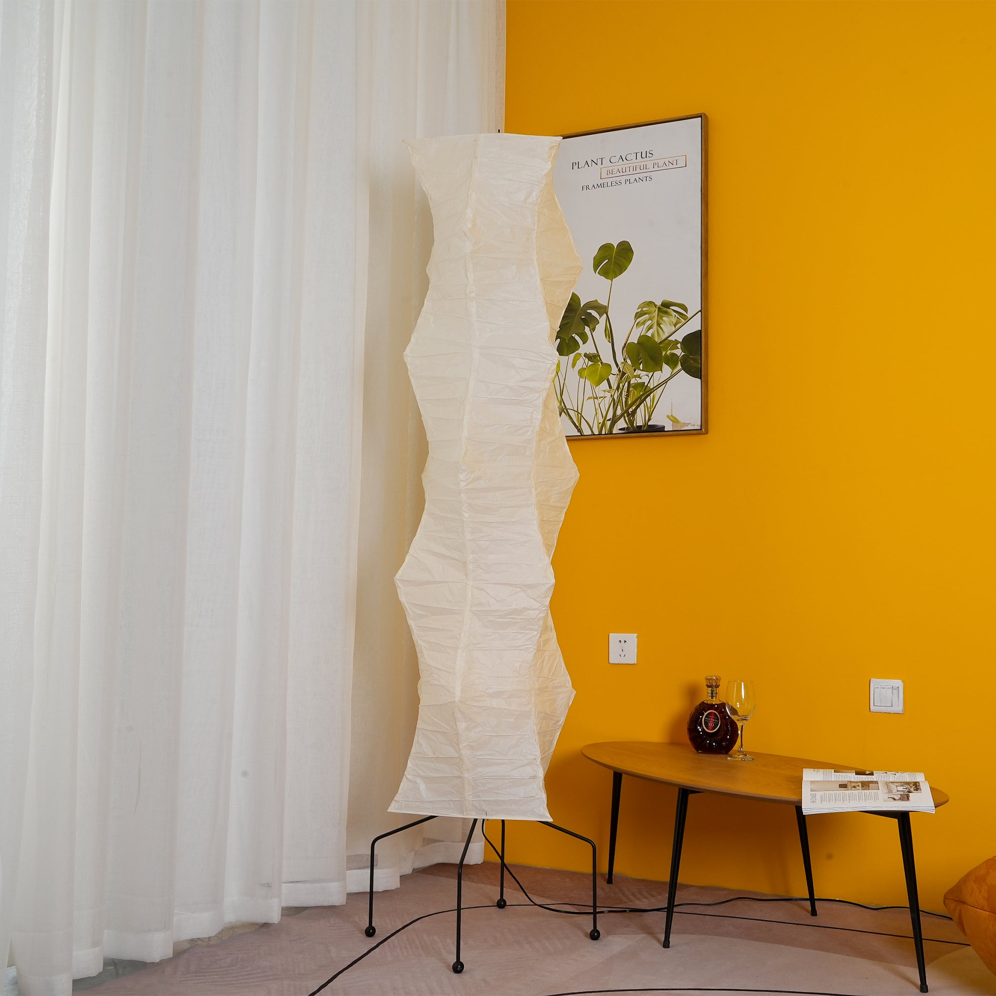 Washi Paper Floor Lamp - Lumpaz