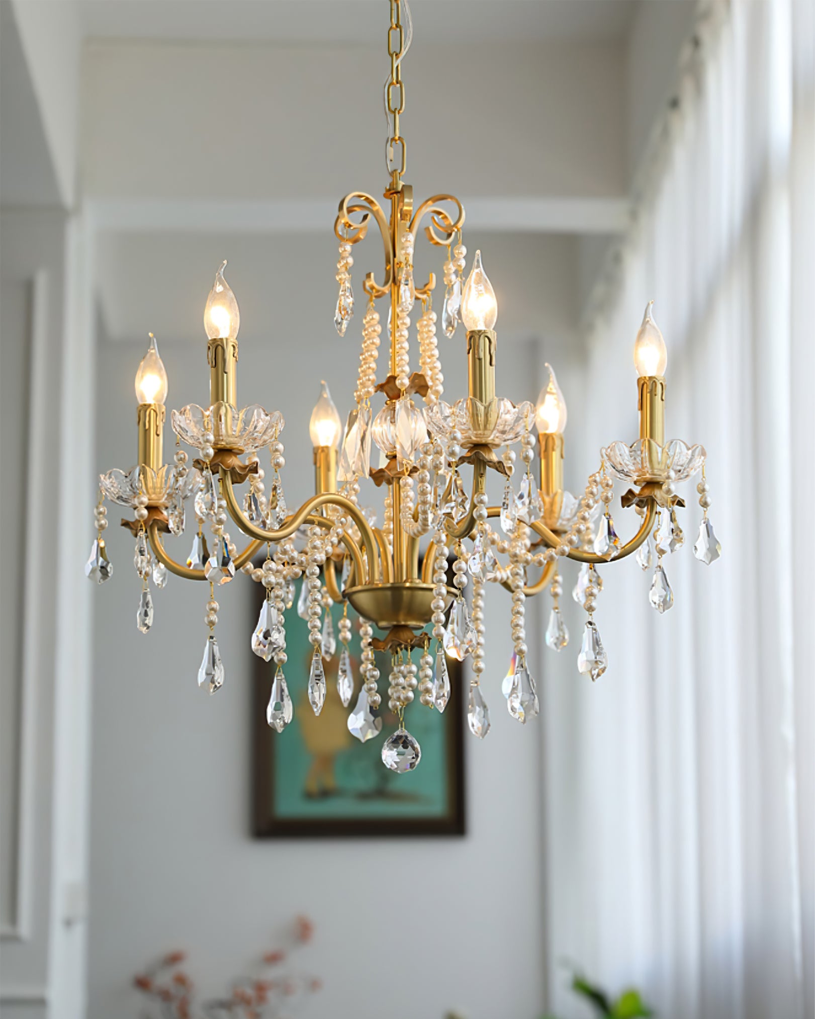 Allegri Crystal Chandelier - Lumpaz