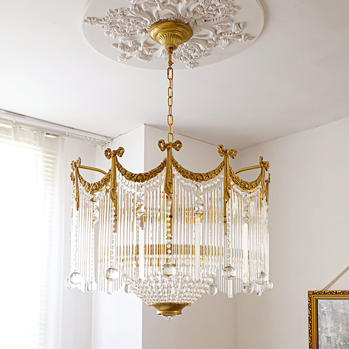 Palace Water Drop Chandelier - Lumpaz