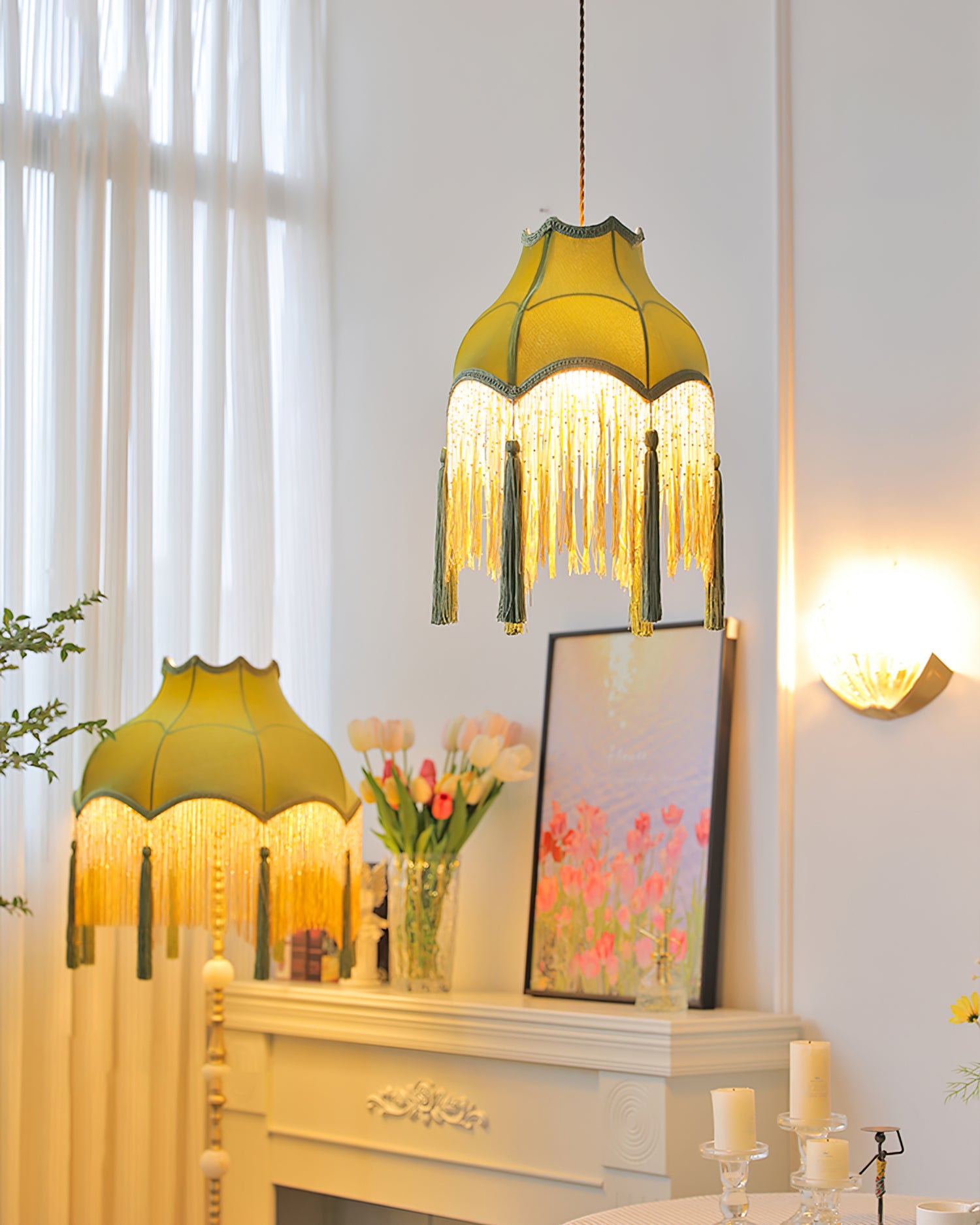 Kennedy Fabric Pendant Lamp - Lumpaz