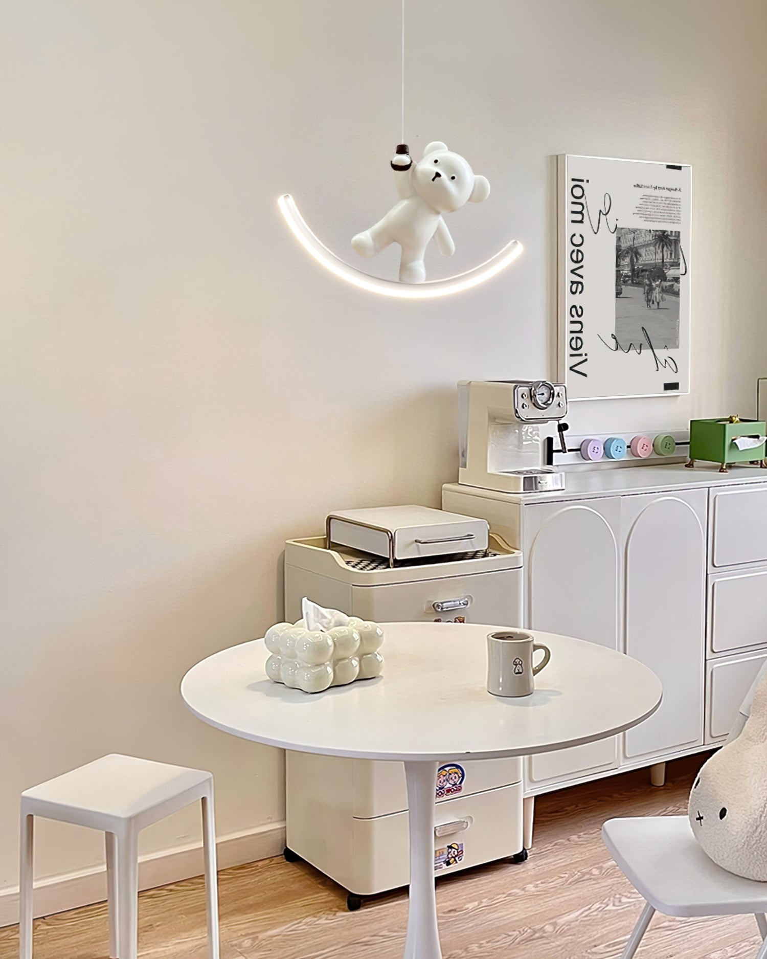 Bear Resin Pendant Lamp - Lumpaz