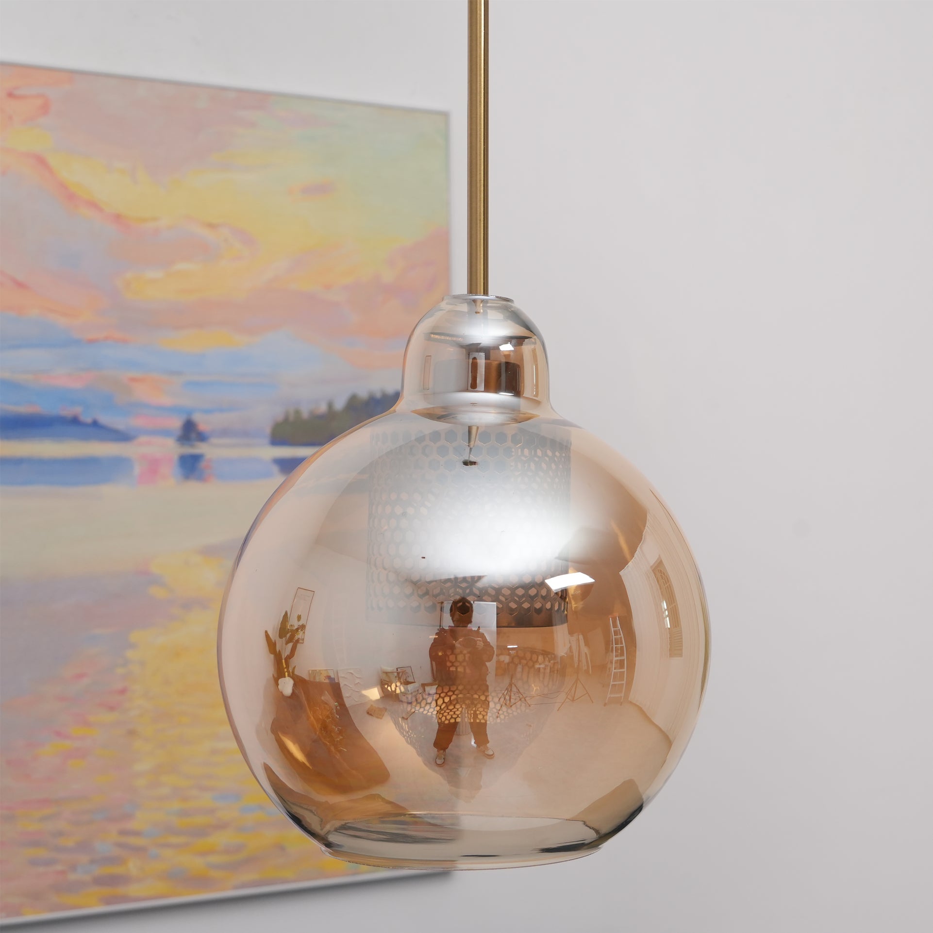 Chiswick Glass Pendant Light - Lumpaz