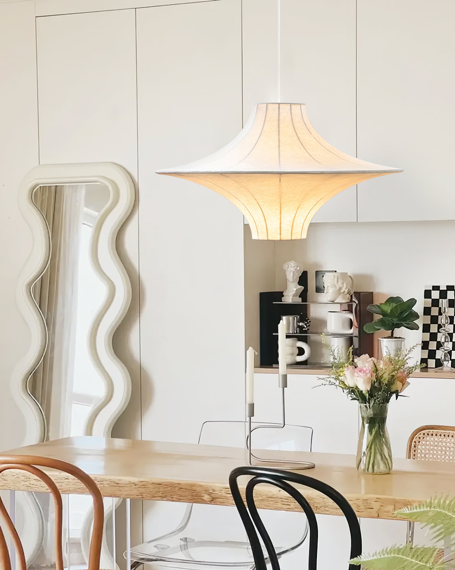 Lokki Silk Pendant Lamp - Lumpaz