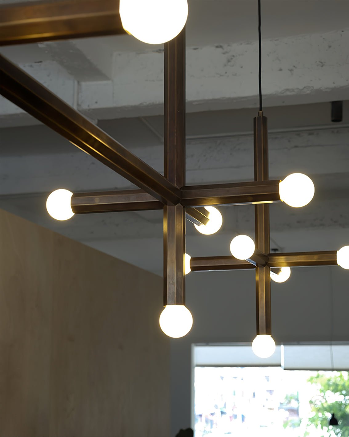 Brass Union Pendant Lamp - Lumpaz