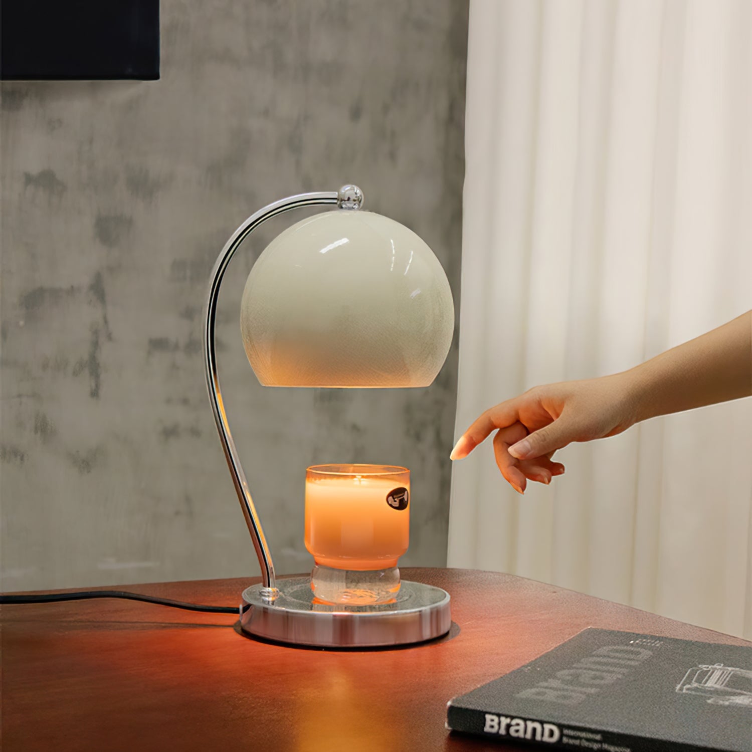 Grfit Candle Table Lamp - Lumpaz