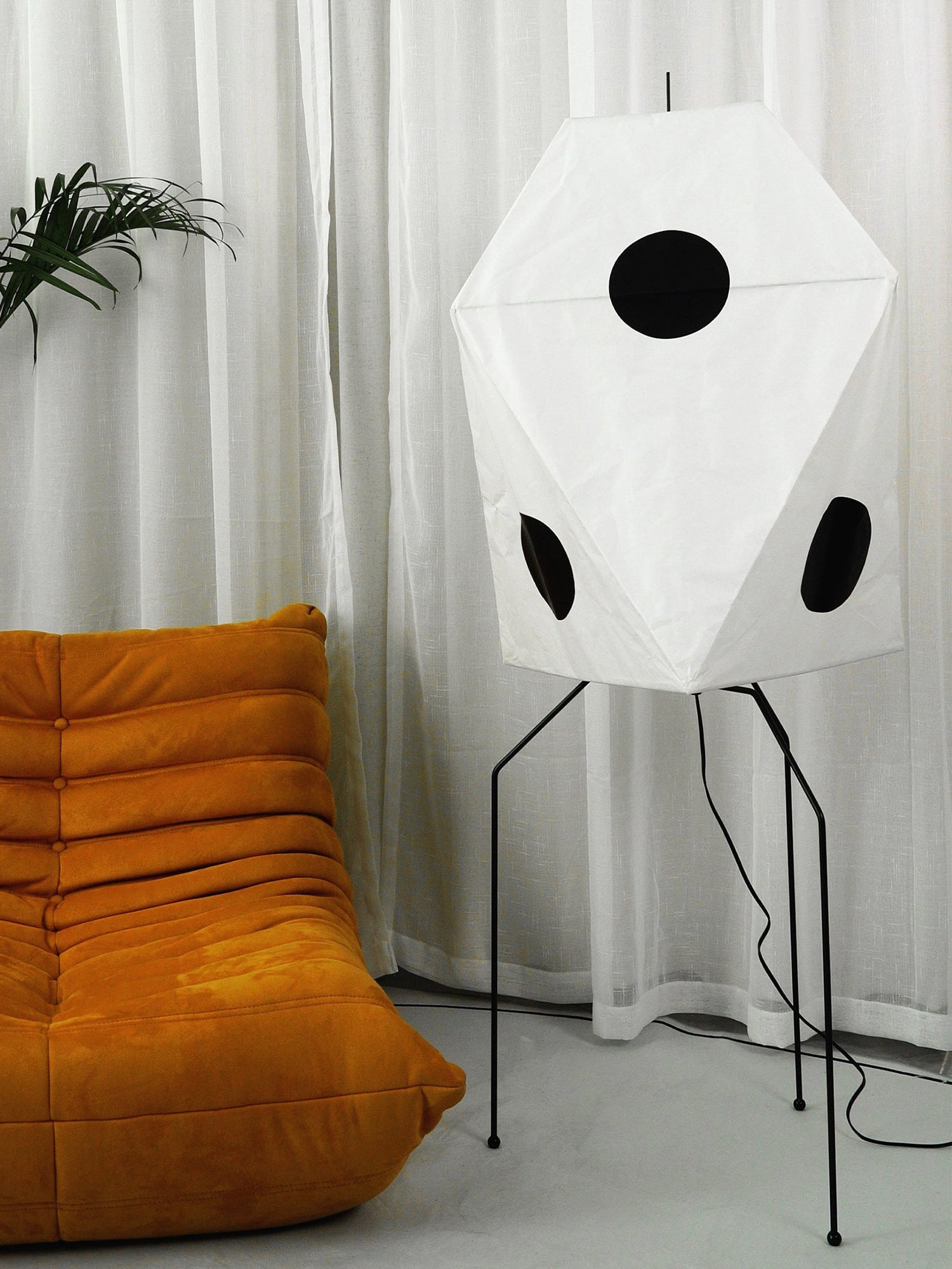 Washi Paper Floor Lamp - Lumpaz