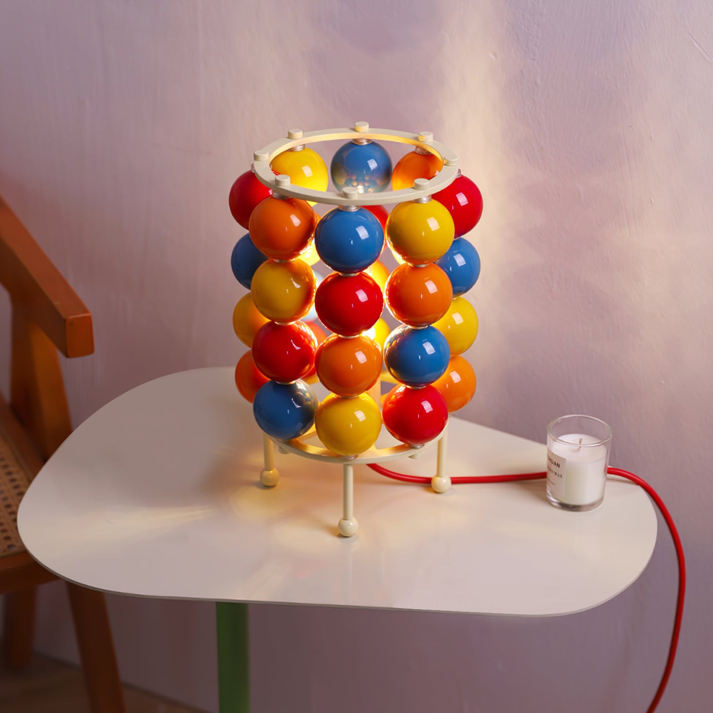 Panton Ball Table Lamp - Lumpaz