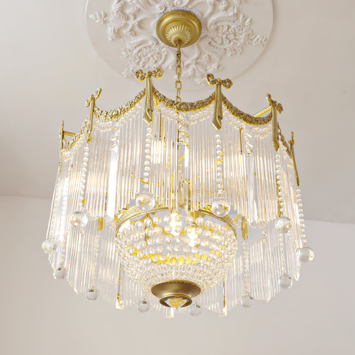 Palace Water Drop Chandelier - Lumpaz