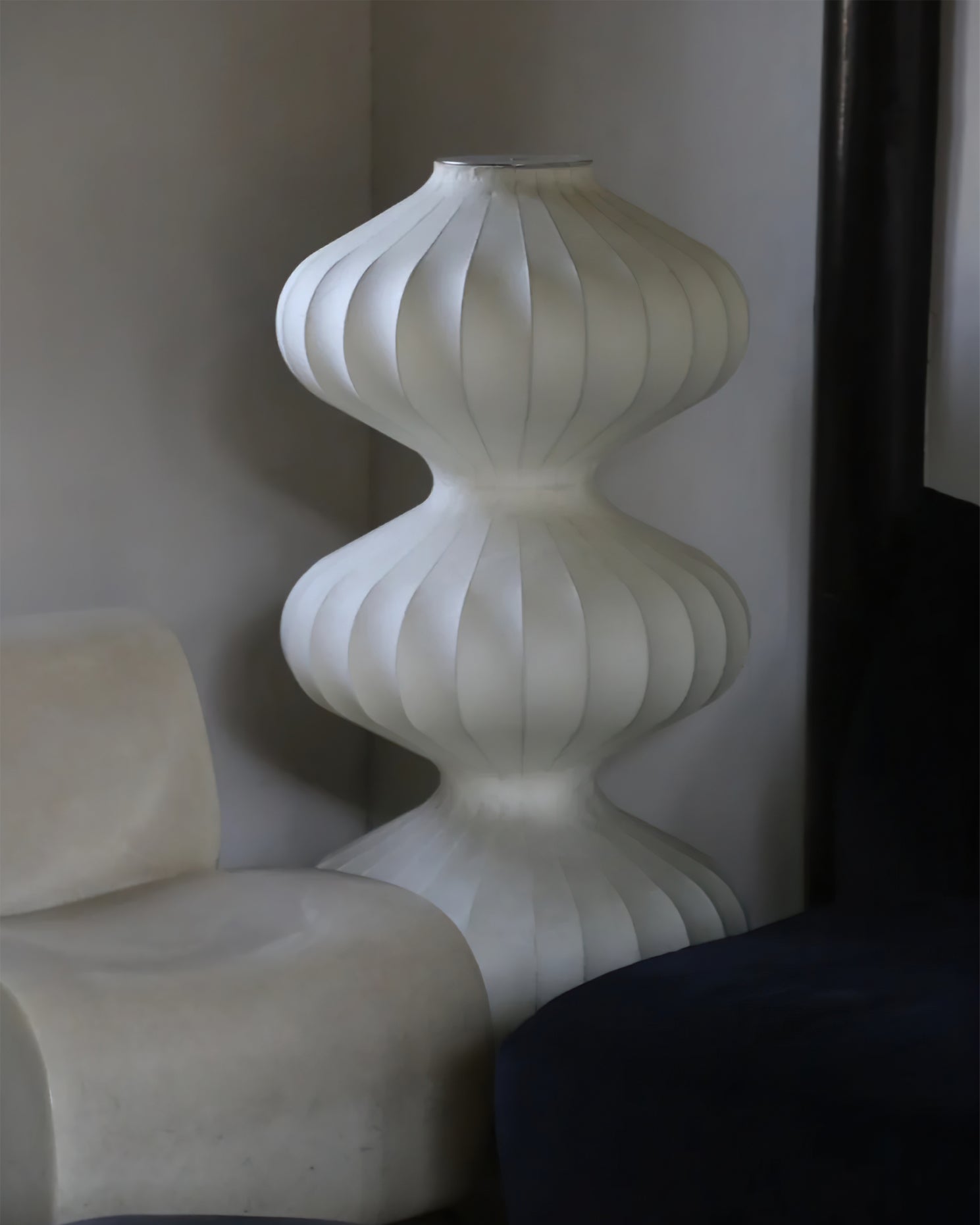 Mudusa Silk Floor Lamp - Lumpaz