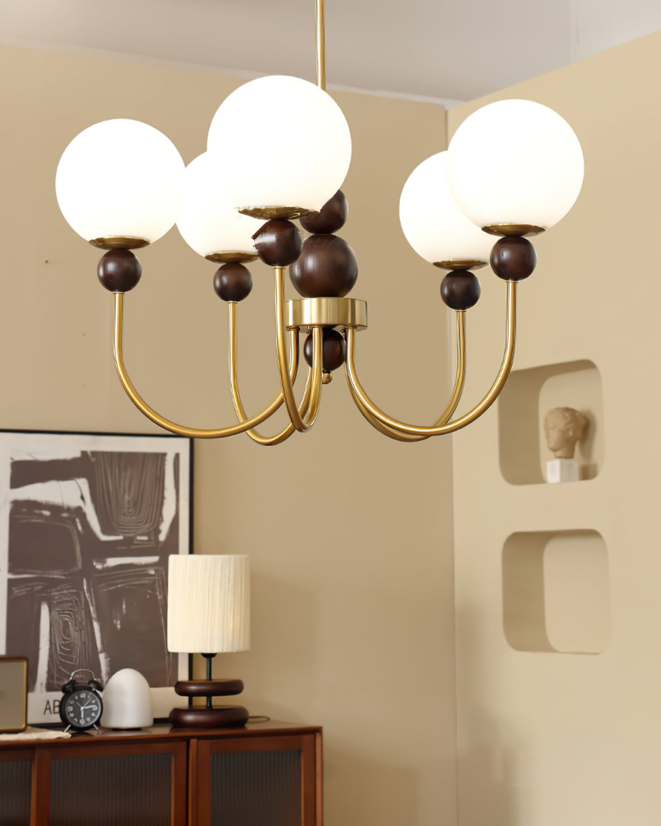 Aeyee Glass Chandelier - Lumpaz