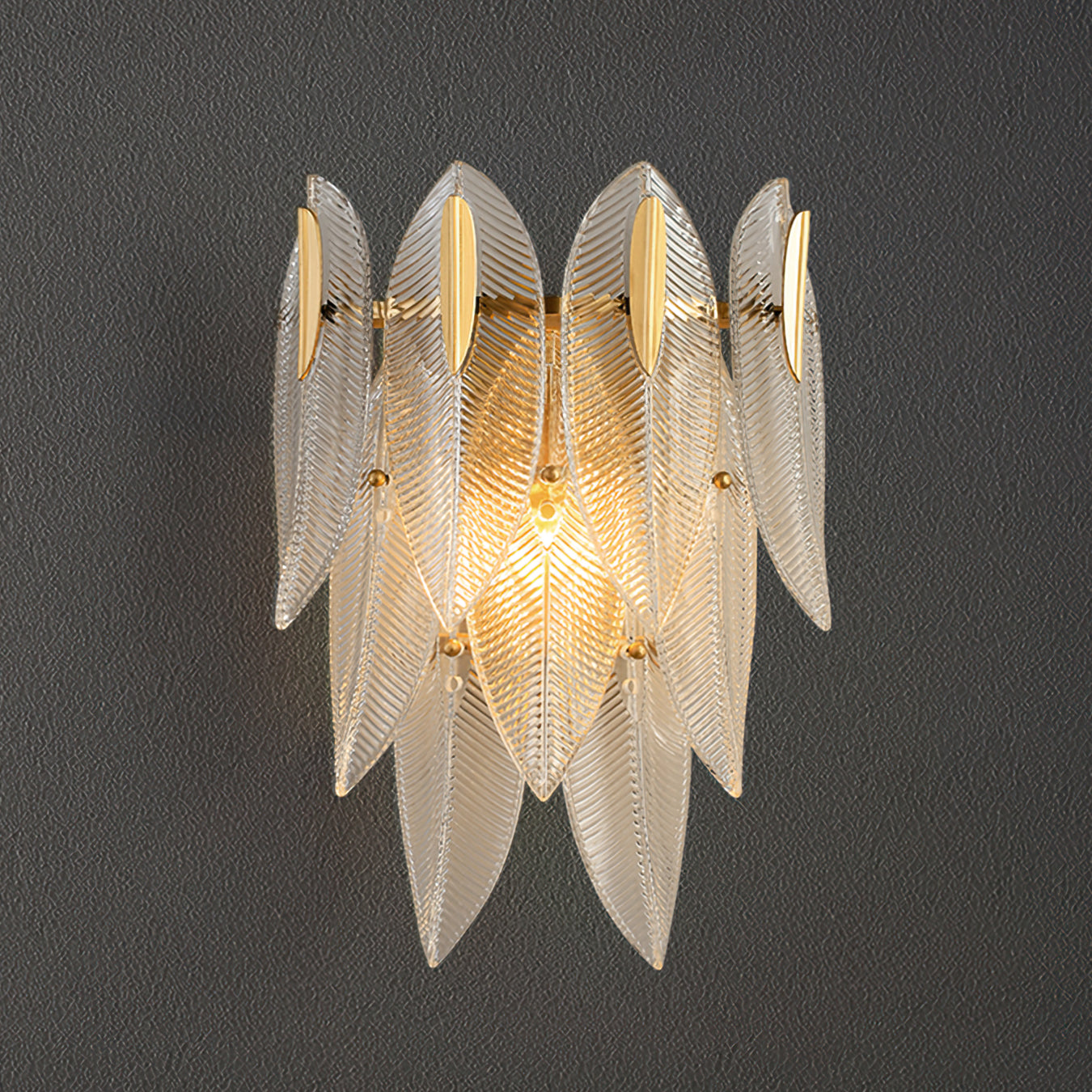 Giulia Brass Wall Lamp - Lumpaz