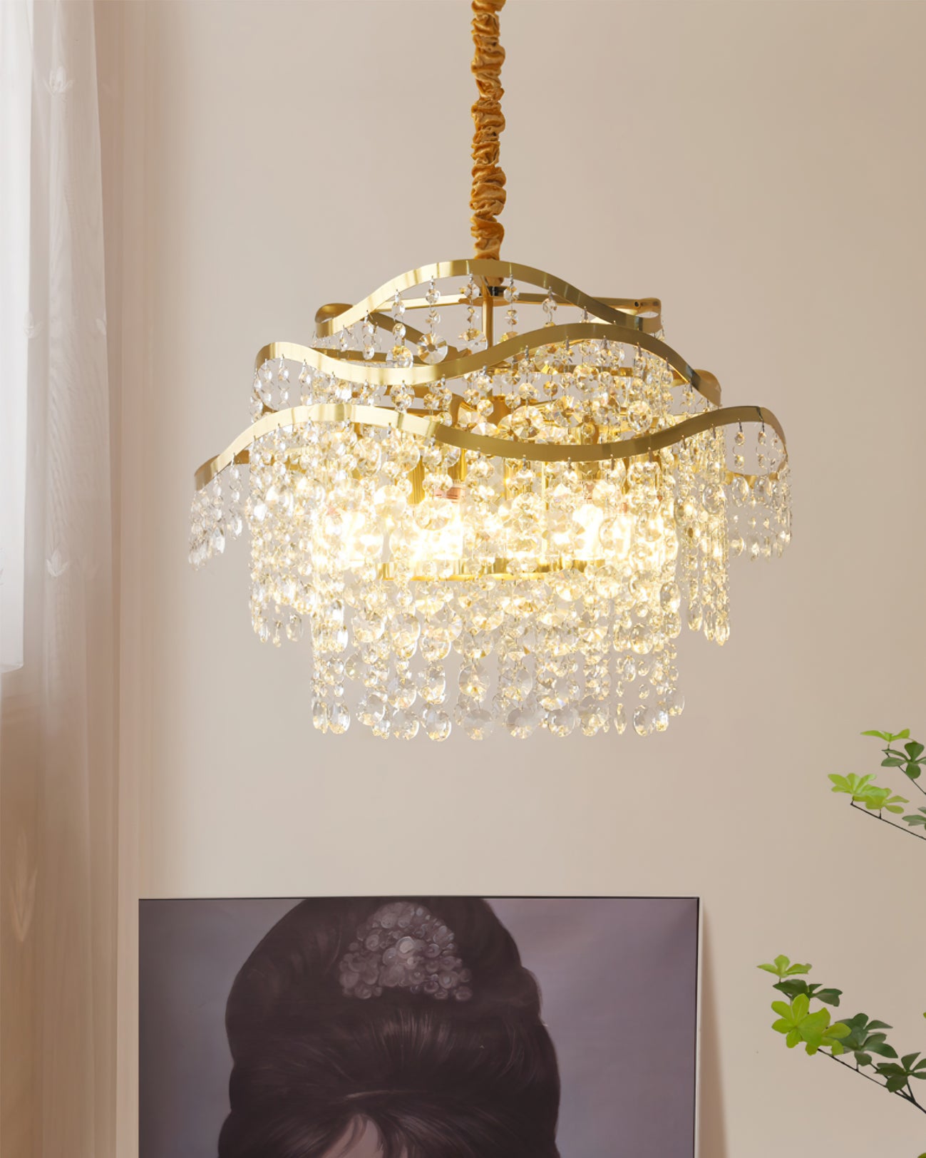 Luna Crystal Chandelier - Lumpaz