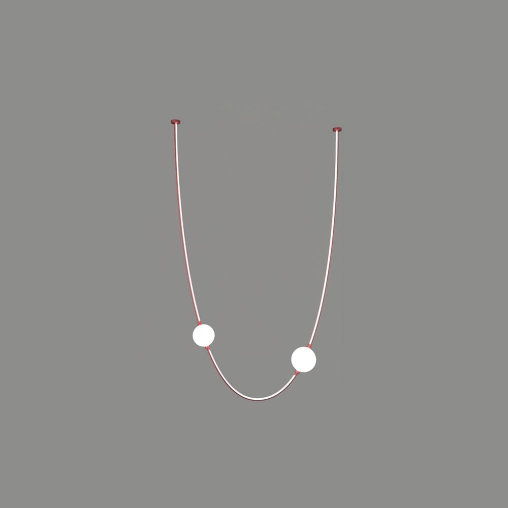 Linea Curva Chandelier - Lumpaz