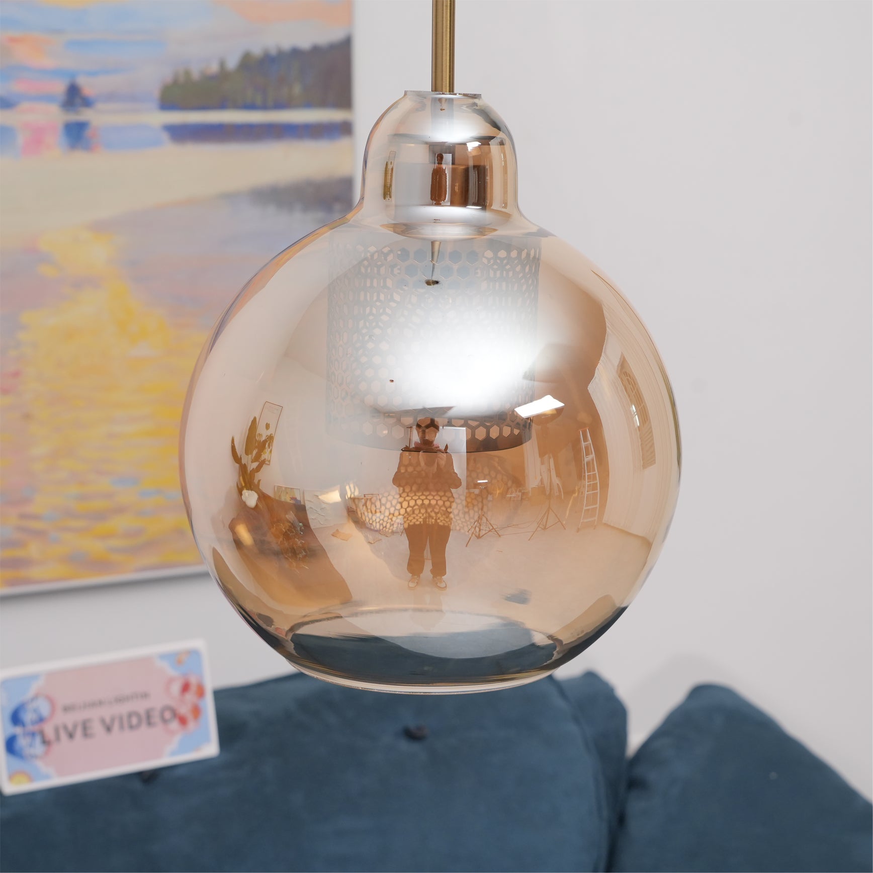 Chiswick Glass Pendant Light - Lumpaz