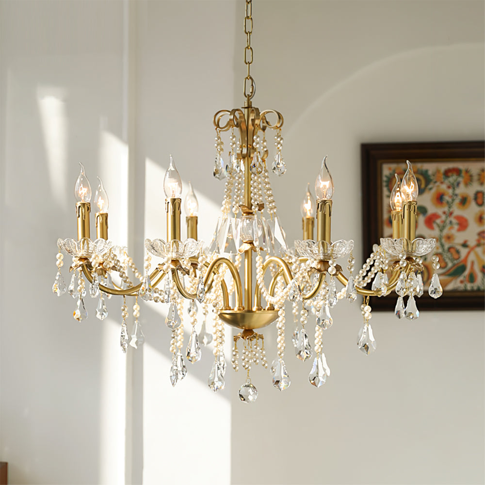 Allegri Crystal Chandelier - Lumpaz