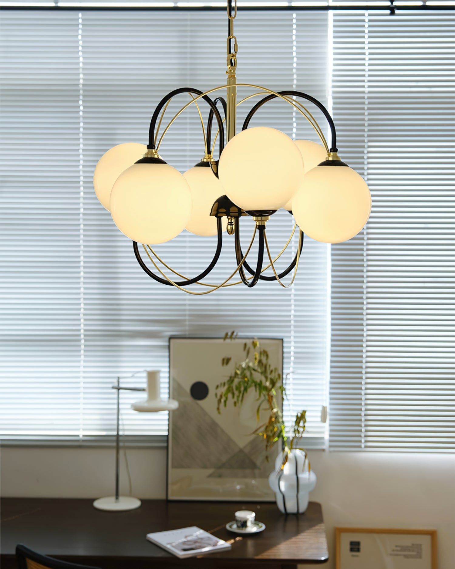 Atomic Orbit Chandelier - Lumpaz