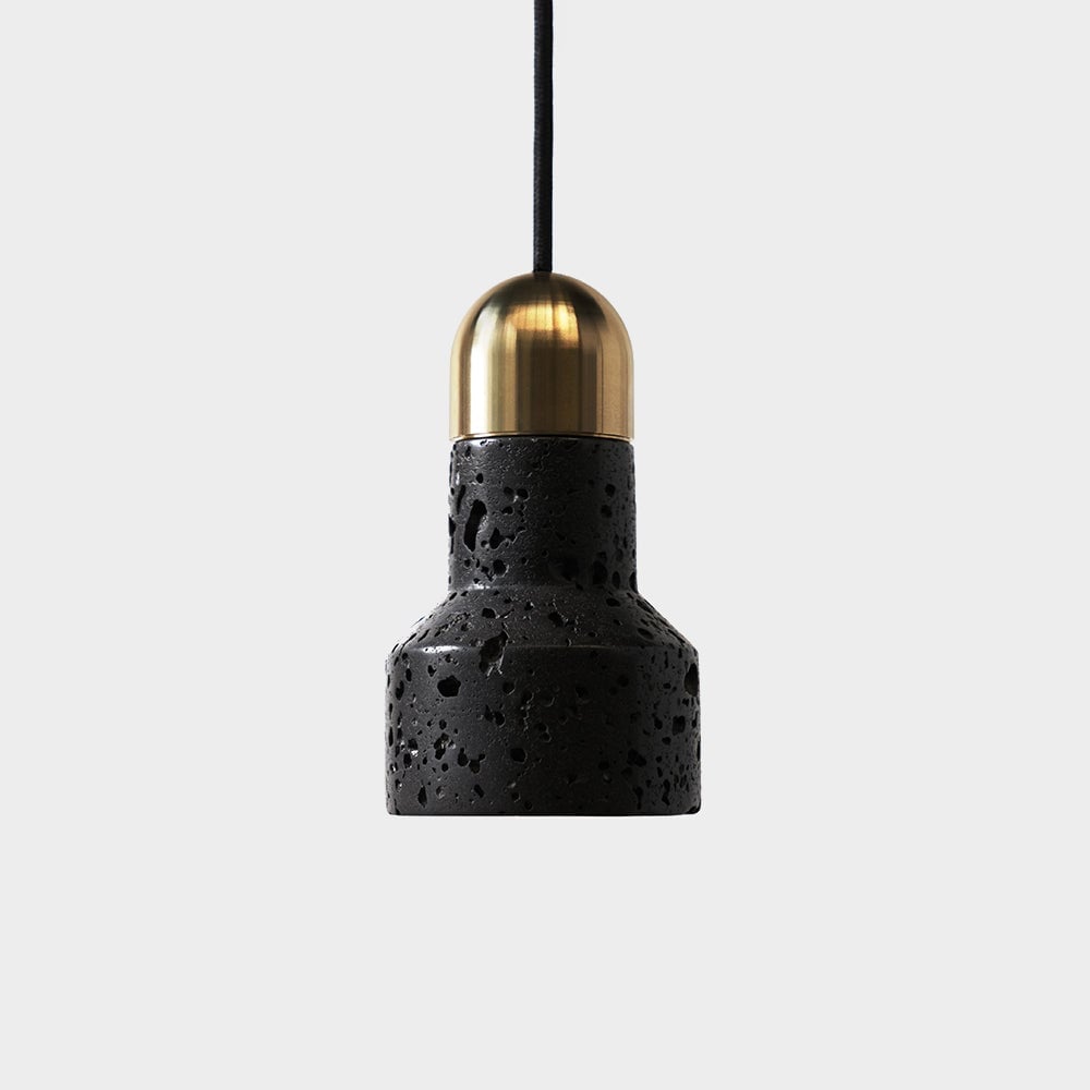 Qie Stone Pendant Lamp - Lumpaz