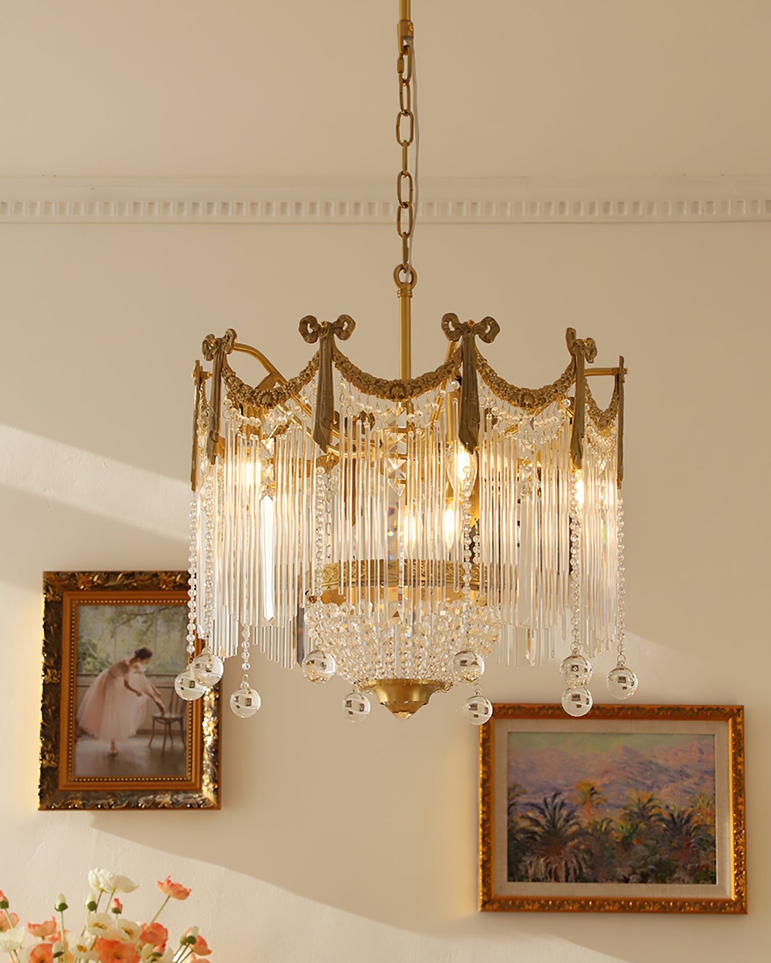 Palace Water Drop Chandelier - Lumpaz