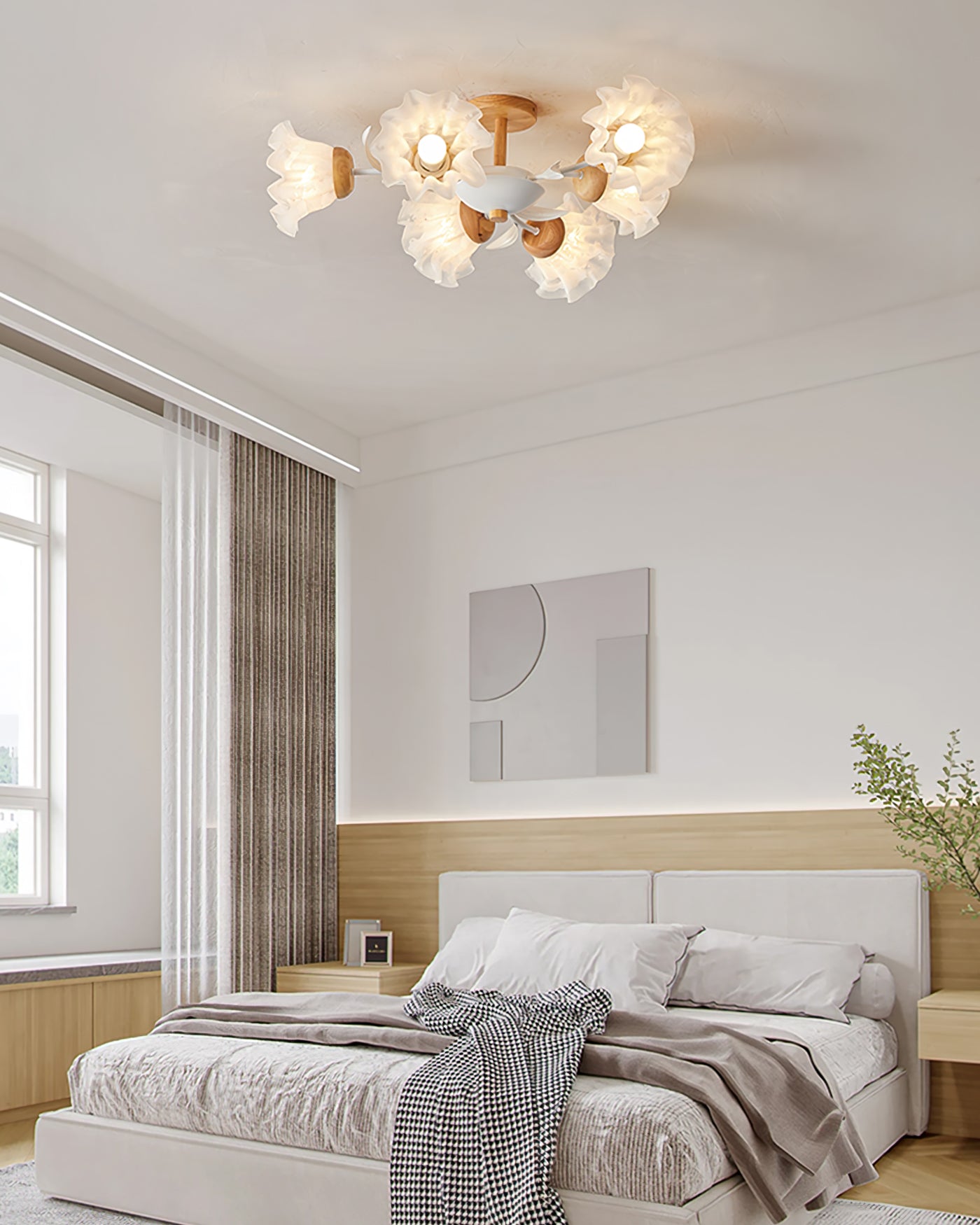 Canister Flower Ceiling Lamp - Lumpaz