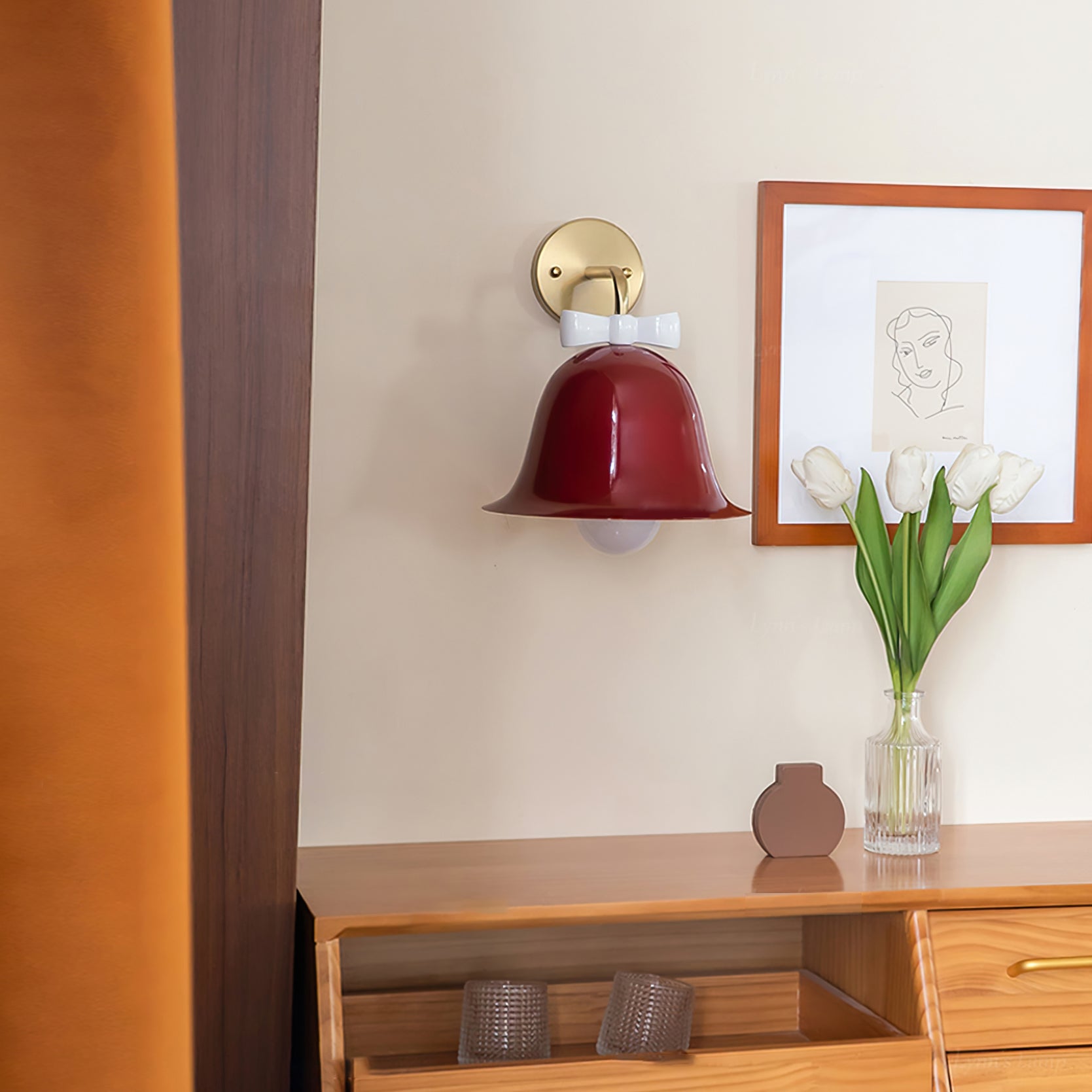 Bow Bell Wall Lamp - Lumpaz