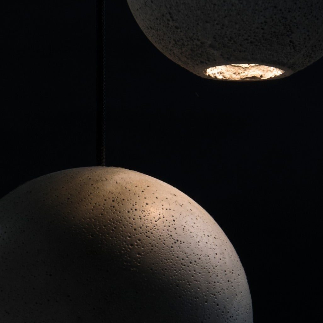 Moon Cement Pendant Lamp - Lumpaz
