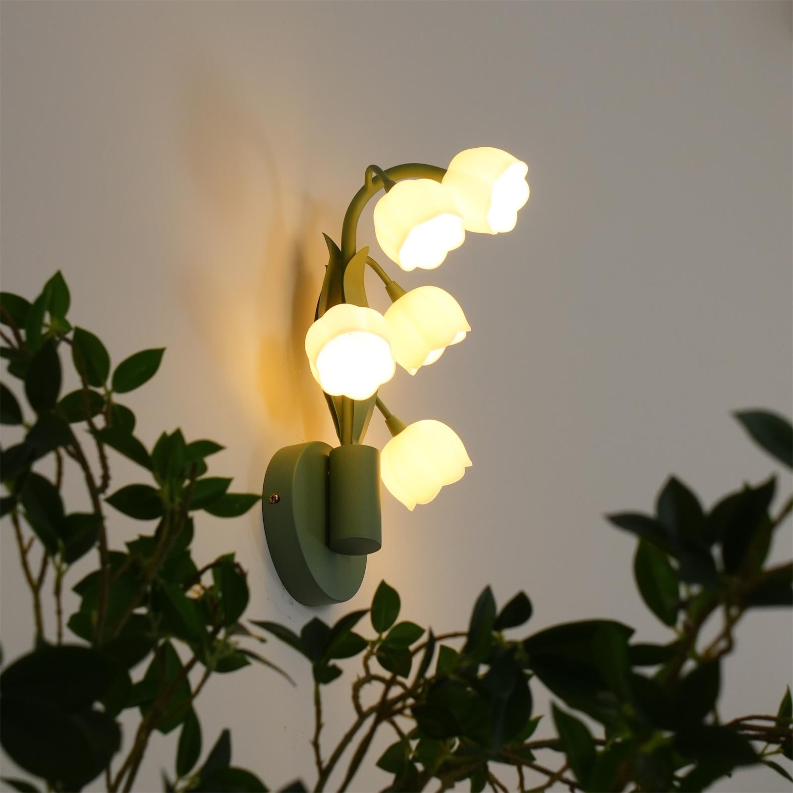 Bell Orchid Wall Lamp - Lumpaz