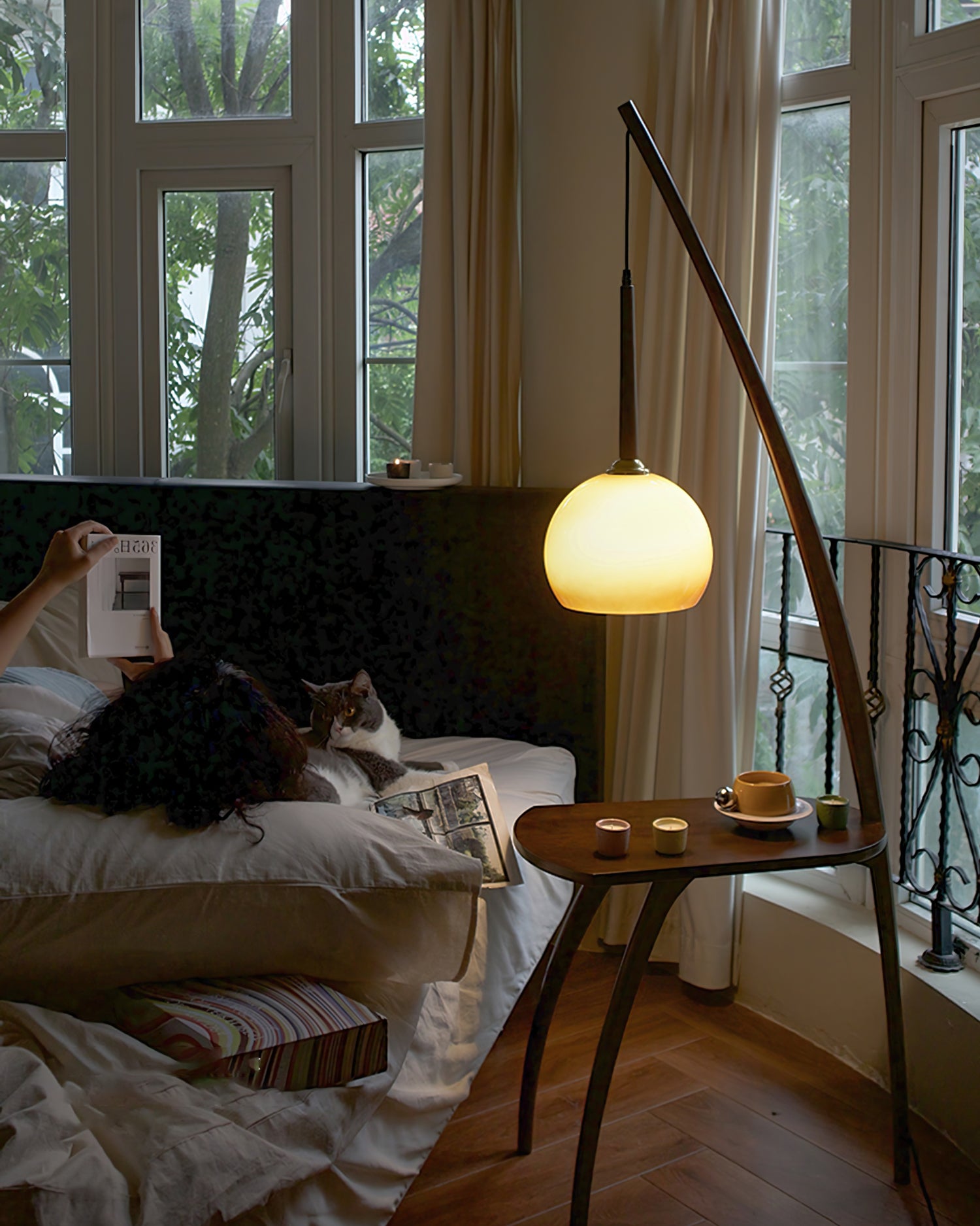 Domus Pollo Floor Lamp - Lumpaz