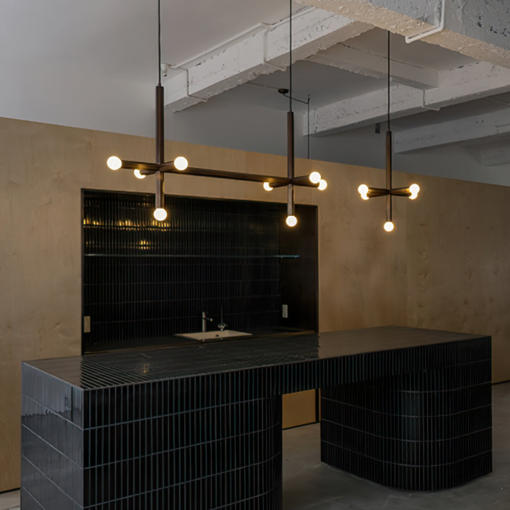 Brass Union Pendant Lamp - Lumpaz