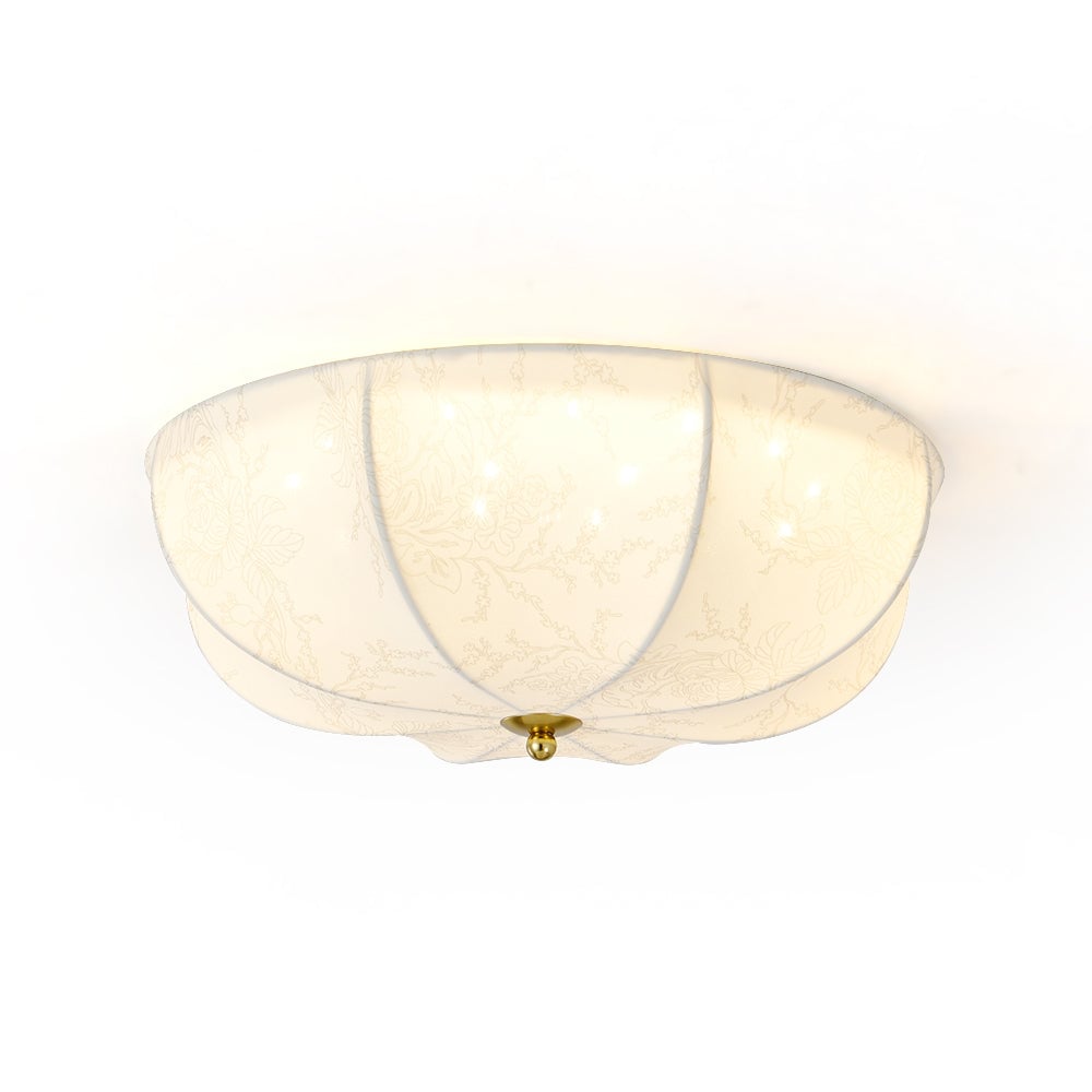 Orchid Fabric Ceiling Lamp - Lumpaz